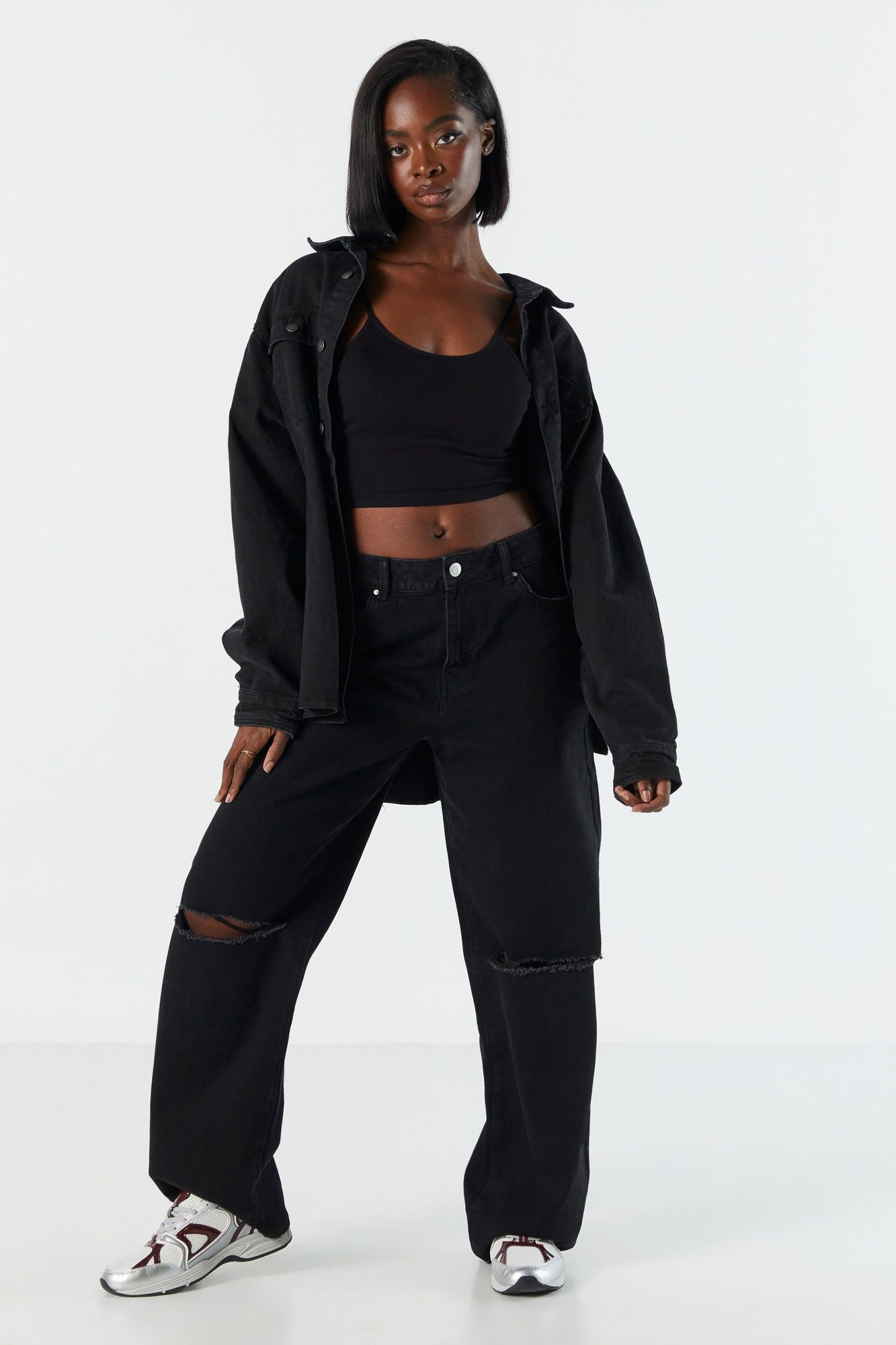 Seamless Solid Ribbed Cami sold by Charlotte Russe product image thumbnail 5