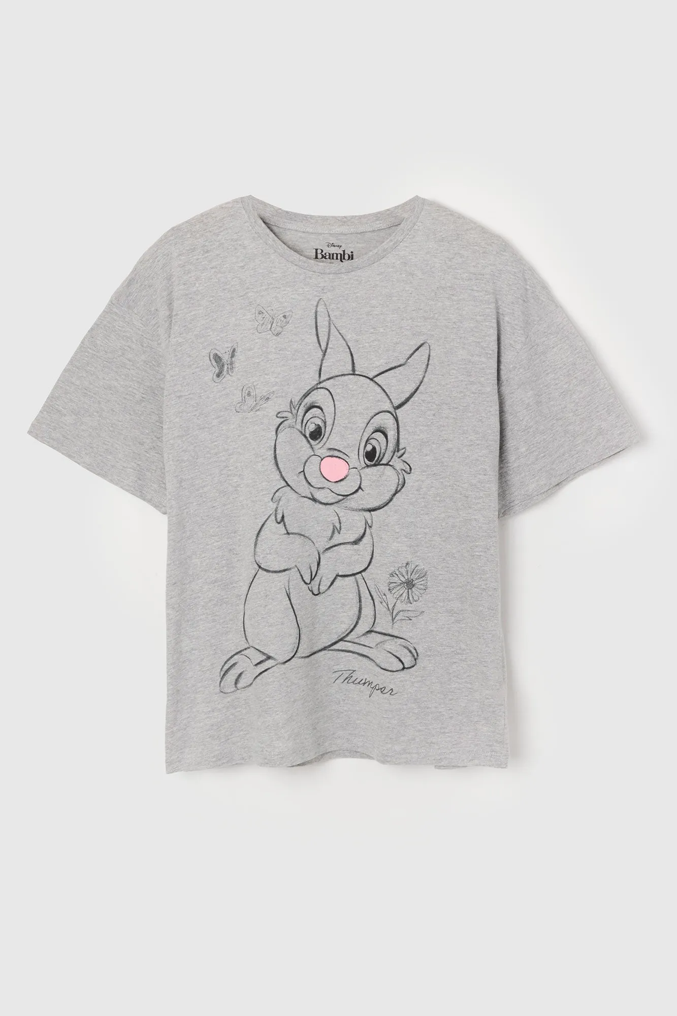 Thumper Graphic Boyfriend T-Shirt sold by Charlotte Russe product image thumbnail 4