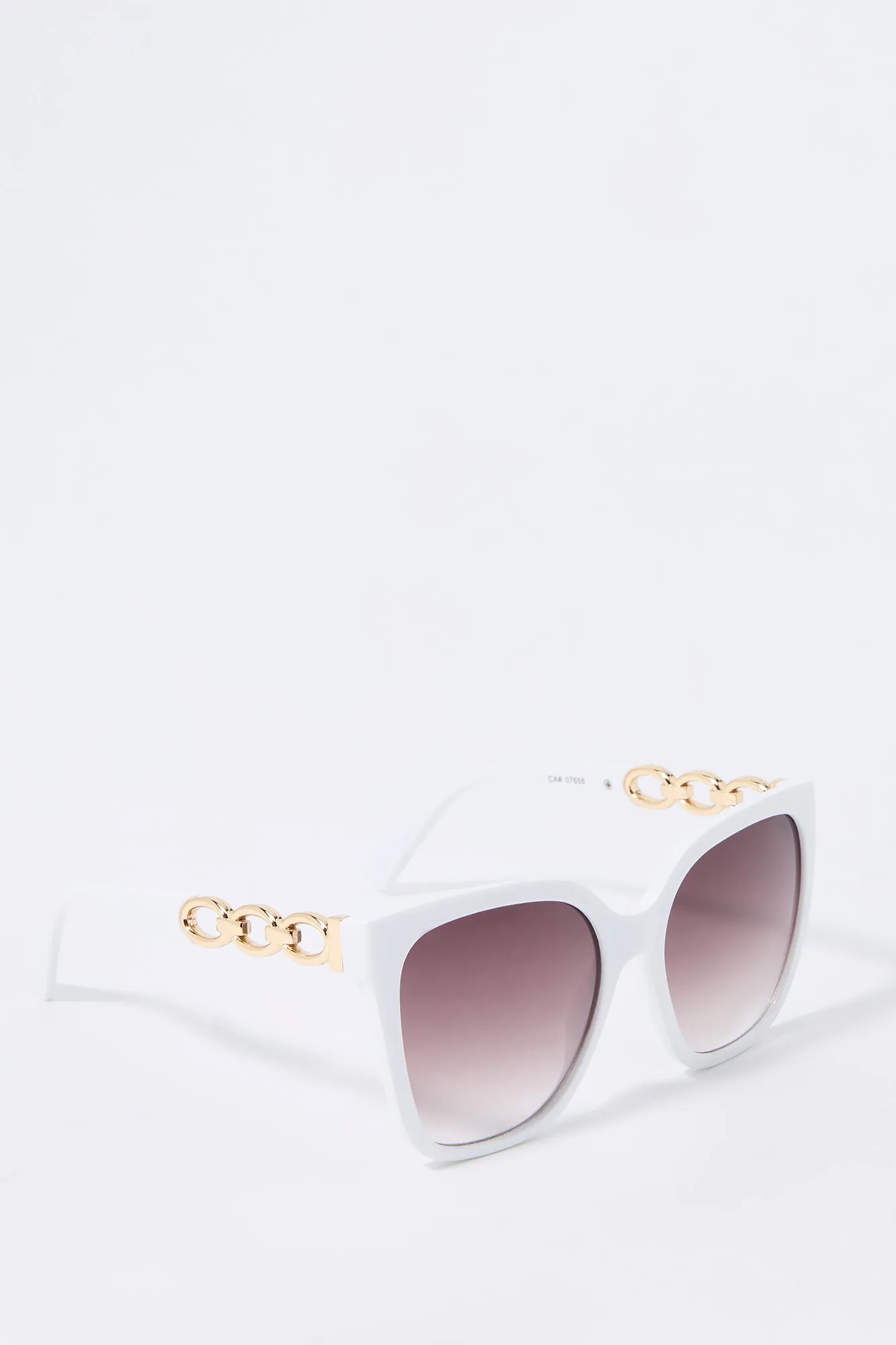 Oversized Cat Eye Sunglasses sold by Charlotte Russe product image thumbnail 5