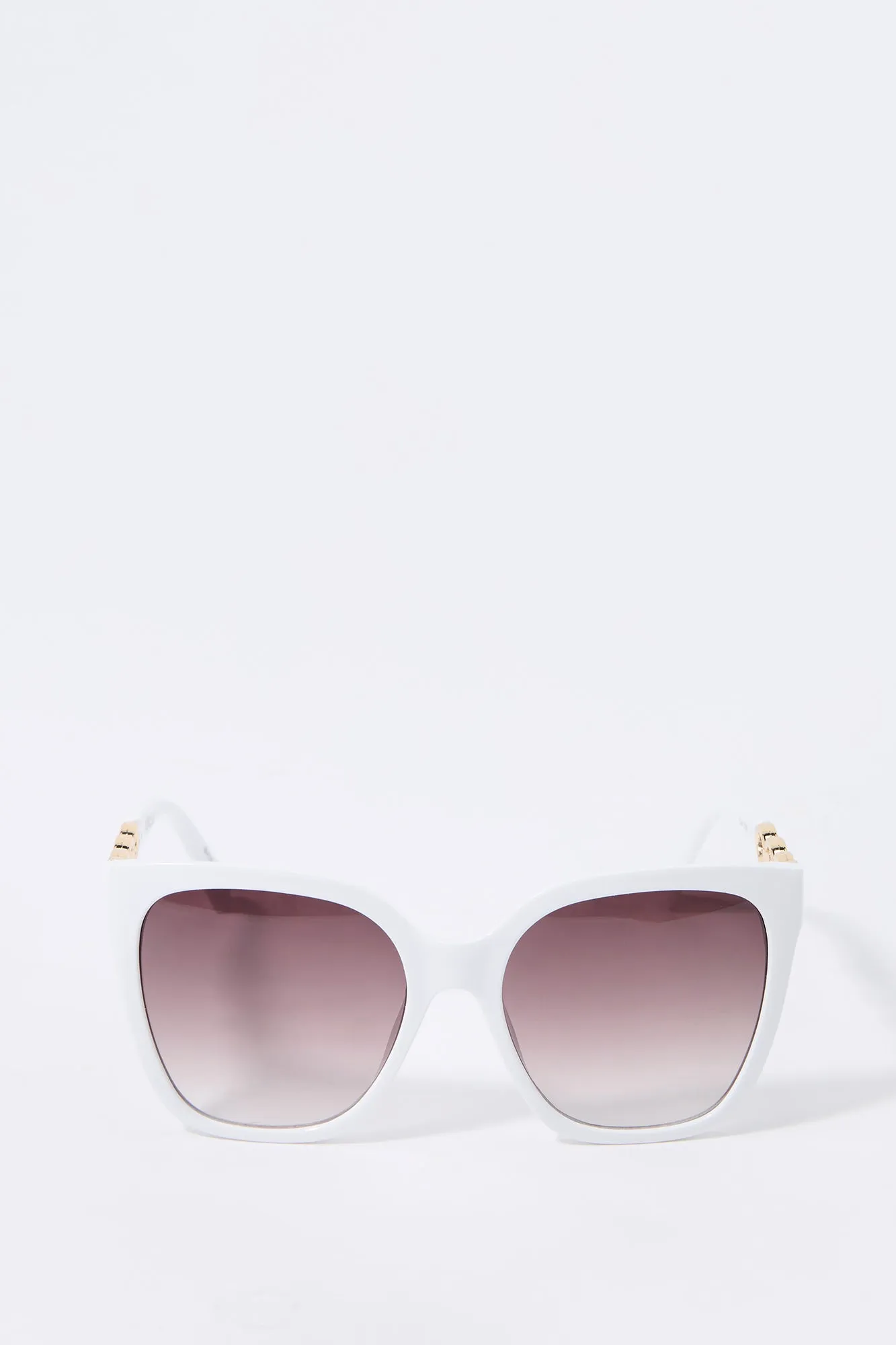 Oversized Cat Eye Sunglasses sold by Charlotte Russe product image thumbnail 4