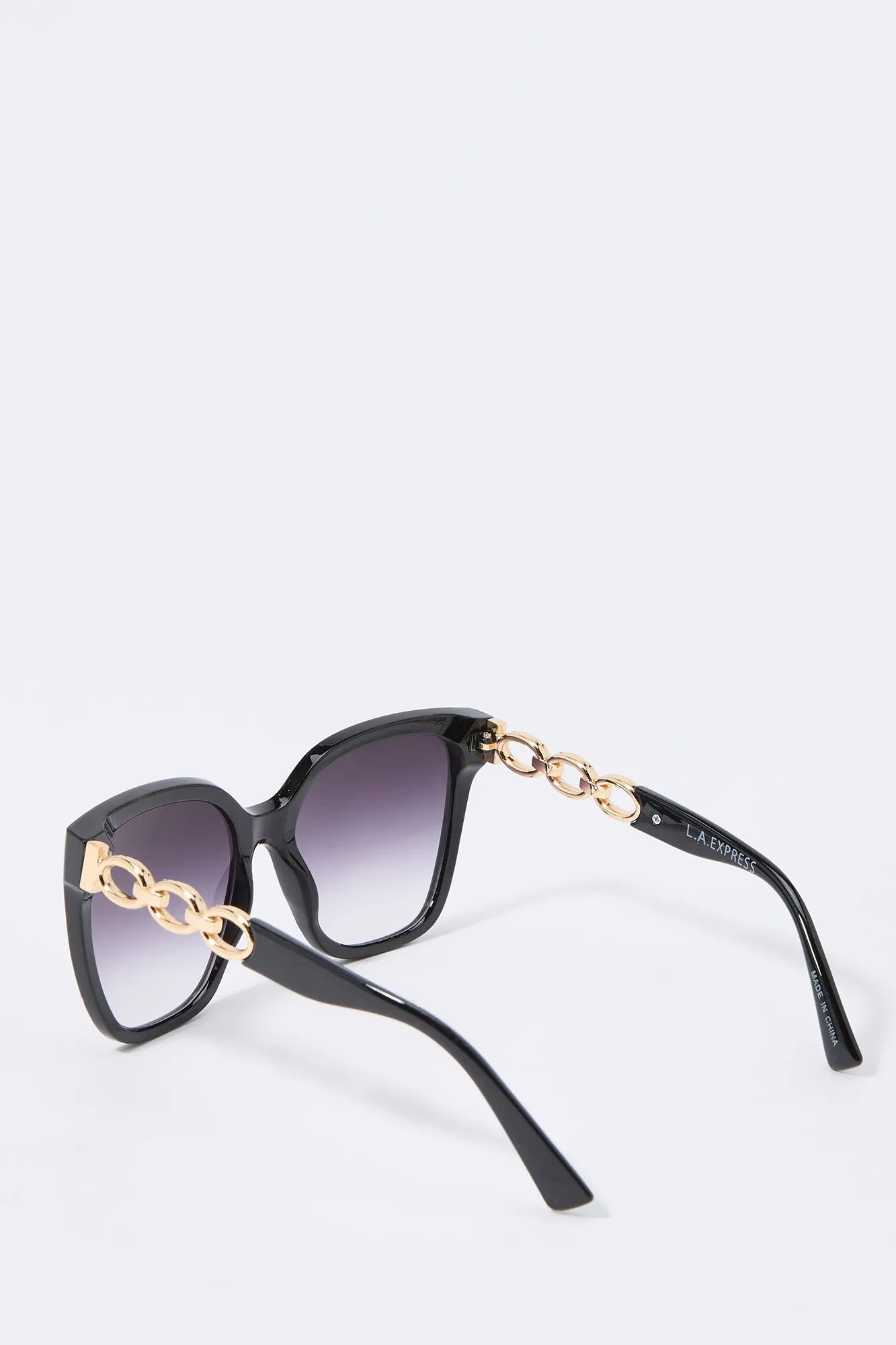 Oversized Cat Eye Sunglasses sold by Charlotte Russe product image thumbnail 3