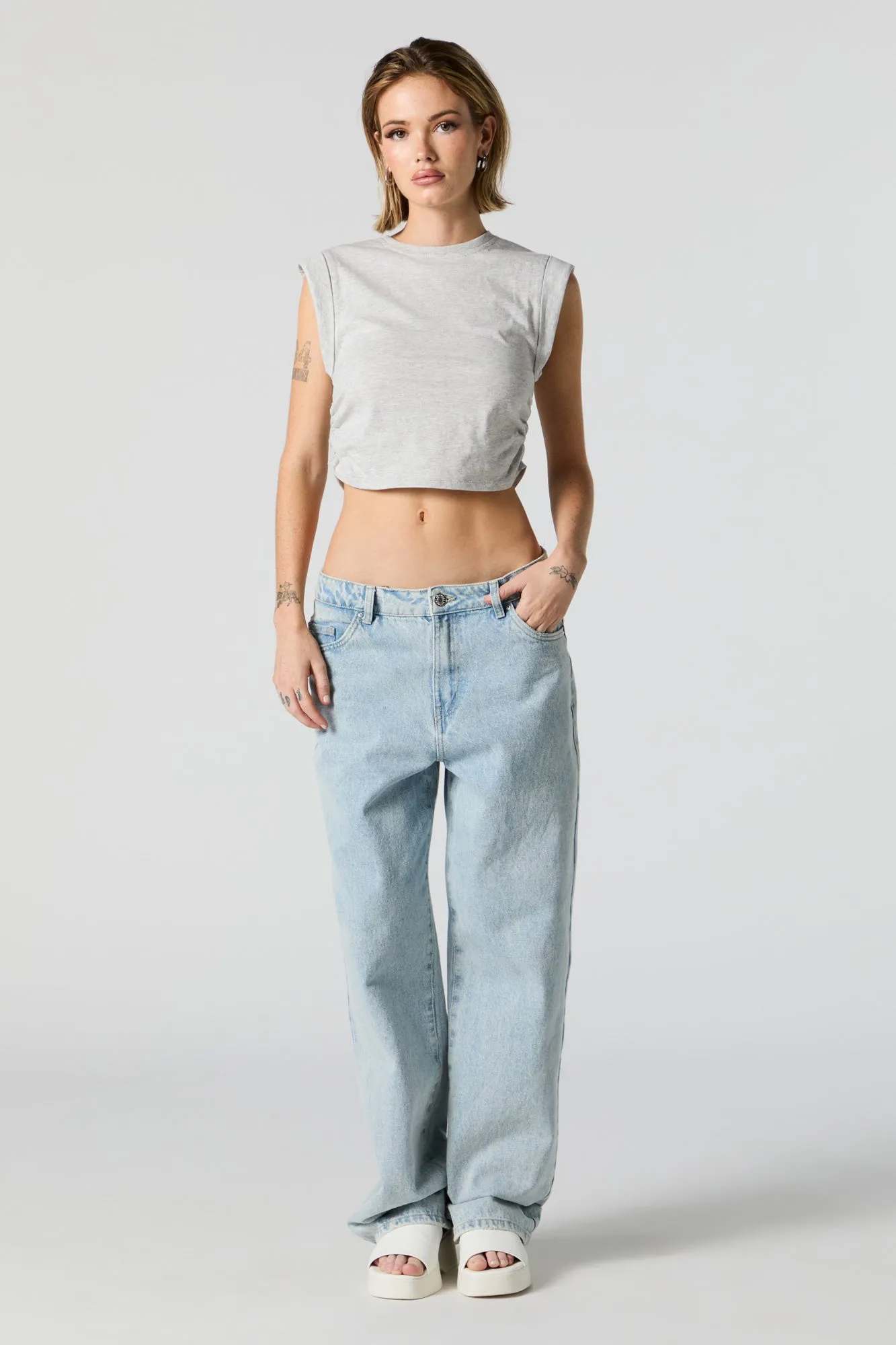 Side Cinched Top sold by Charlotte Russe product image thumbnail 3