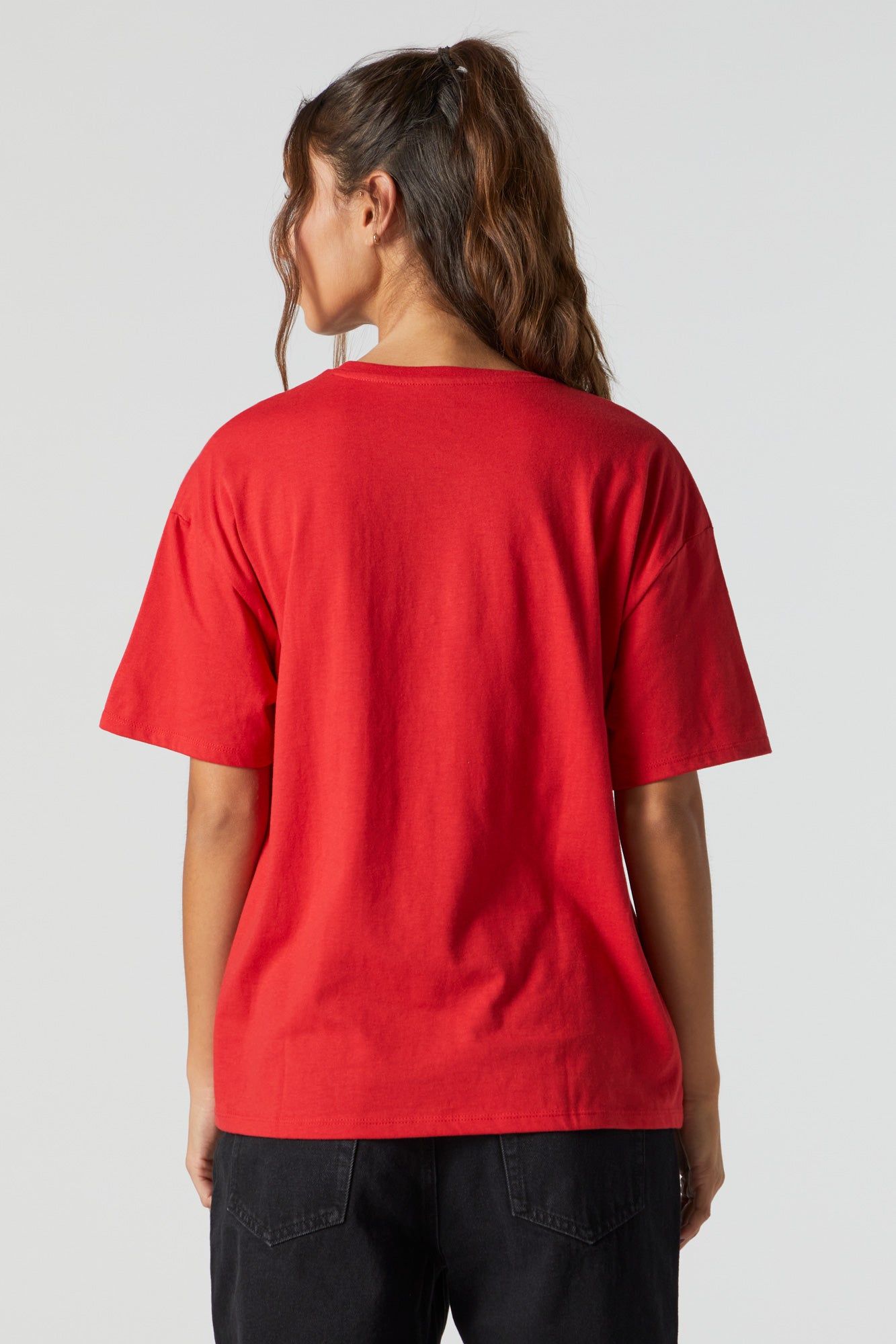 Simpsons Graphic Boyfriend T-Shirt sold by Charlotte Russe product image thumbnail 4