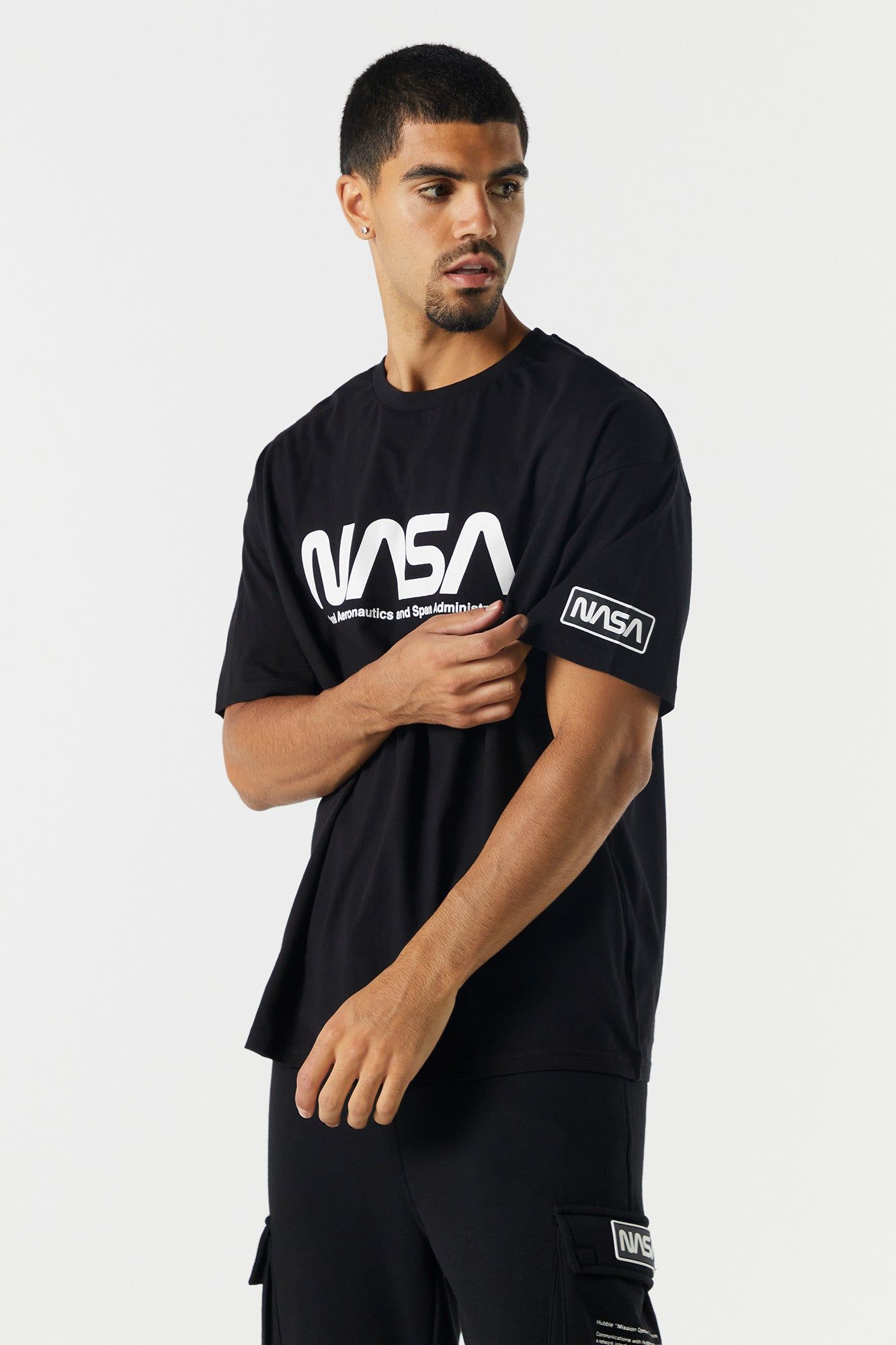 NASA Graphic T-Shirt sold by Charlotte Russe product image thumbnail 4