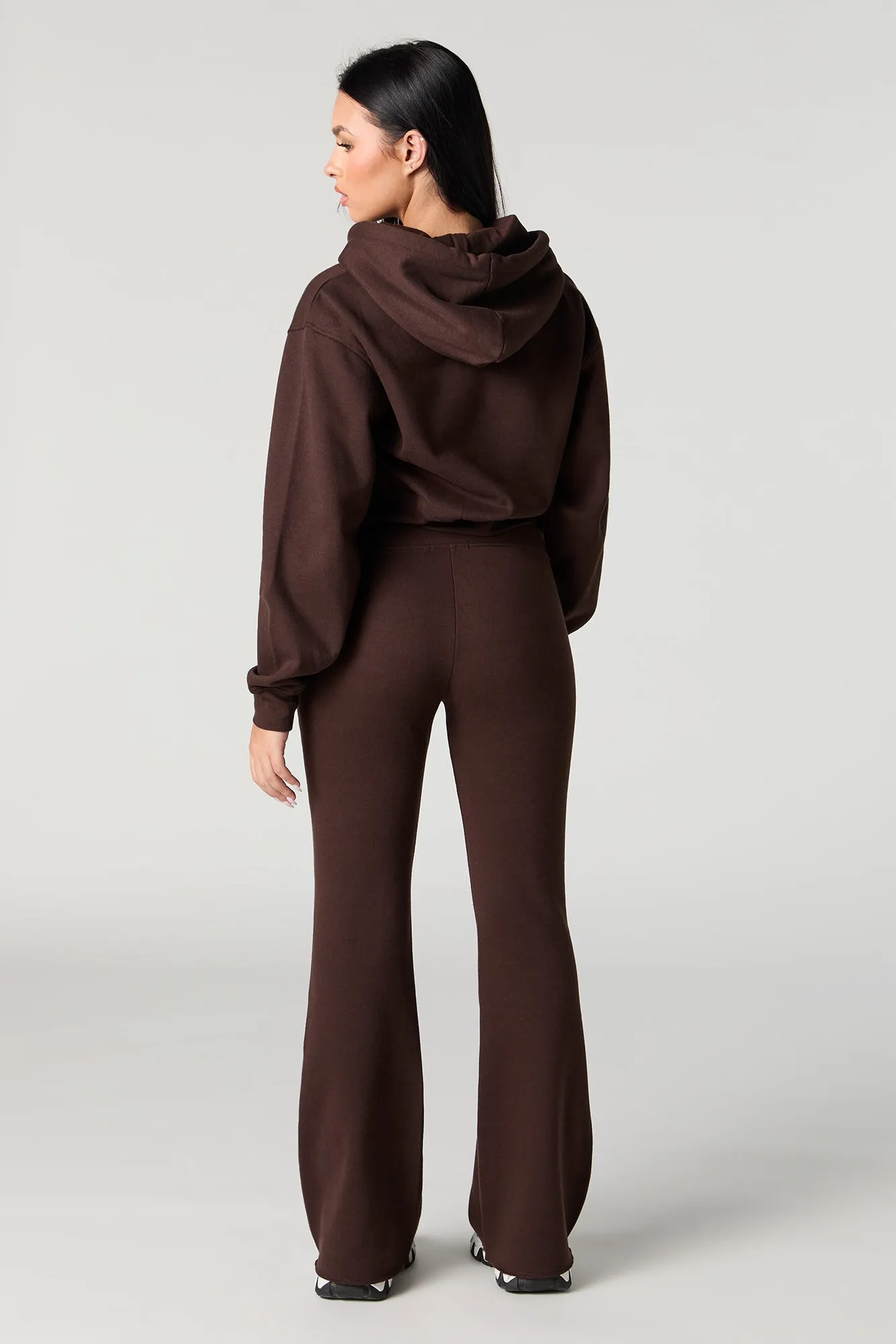 Soft Fleece Flare Sweatpant sold by Charlotte Russe product image thumbnail 3