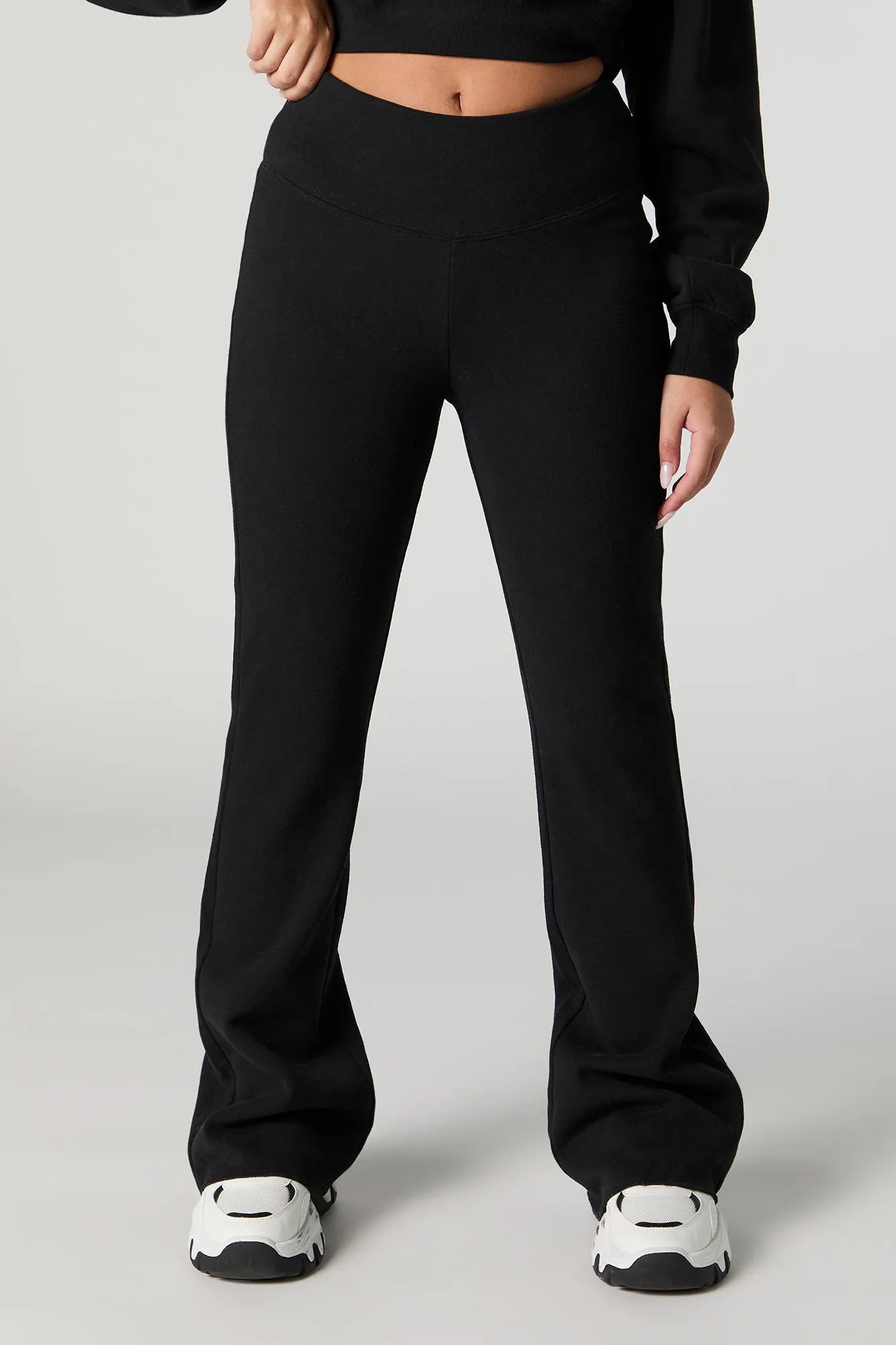Soft Fleece Flare Sweatpant sold by Charlotte Russe product image thumbnail 5