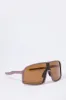 Brown Shield Sunglasses sold by Charlotte Russe