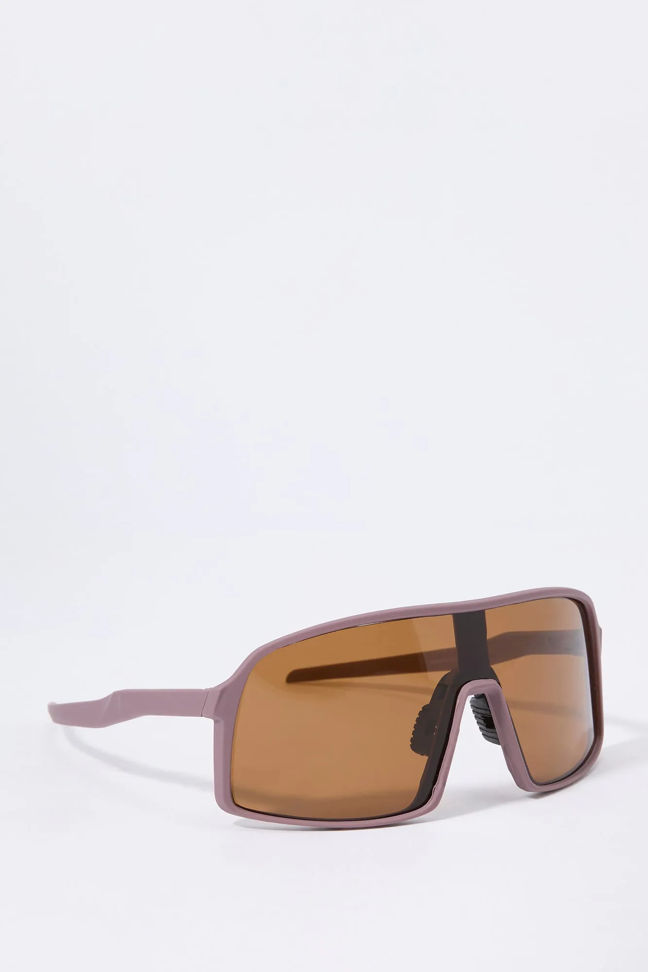 Brown Shield Sunglasses sold by Charlotte Russe product image thumbnail 2