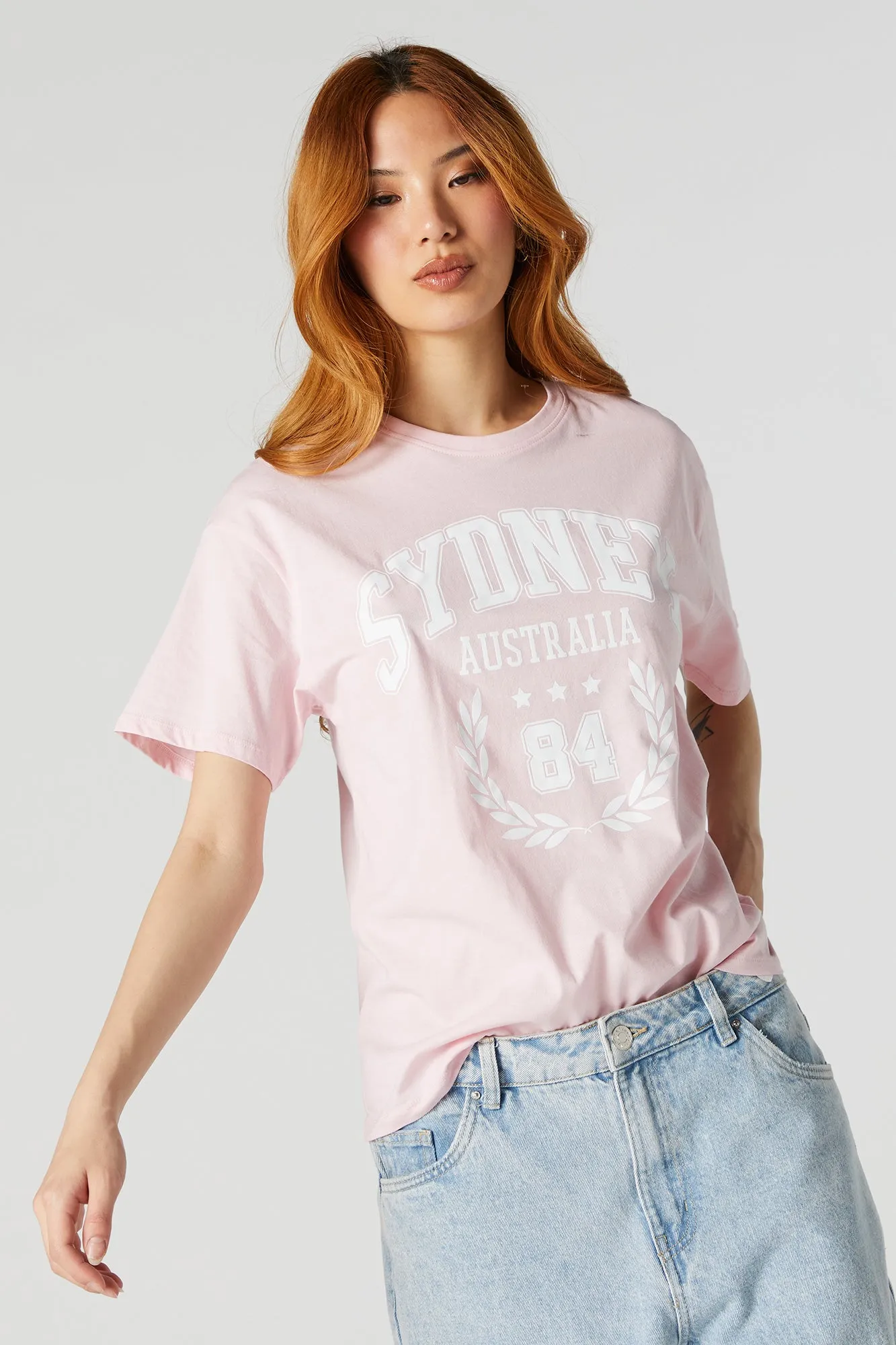 Sydney Australia Graphic Boyfriend T-Shirt sold by Charlotte Russe product image thumbnail 2