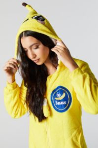 Banana Plush Onesie sold by Charlotte Russe