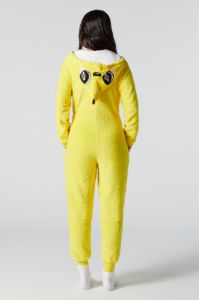 Banana Plush Onesie sold by Charlotte Russe