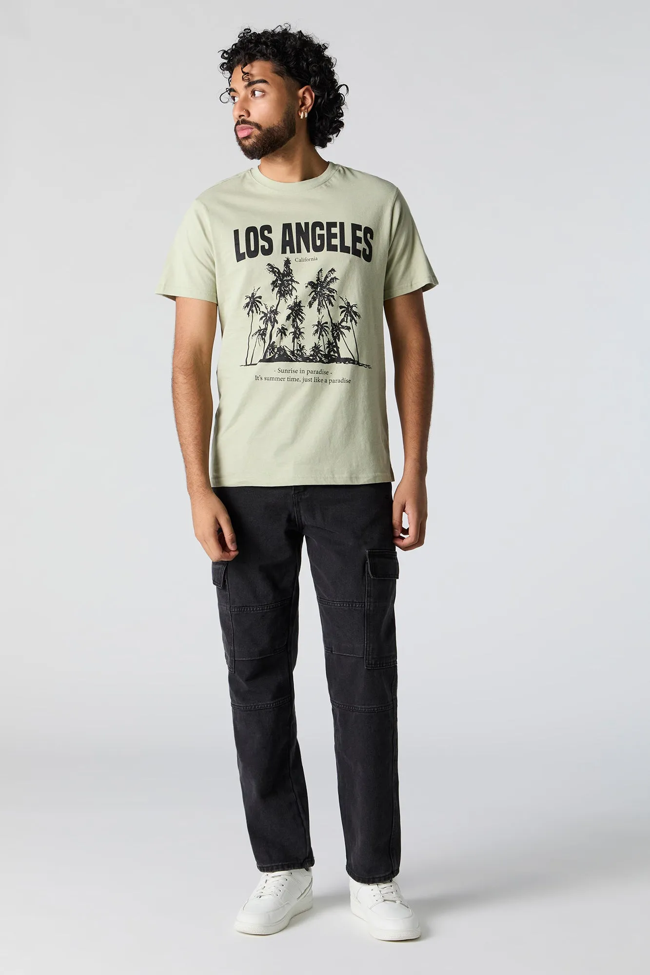 Los Angeles Graphic T-Shirt sold by Charlotte Russe product image thumbnail 3