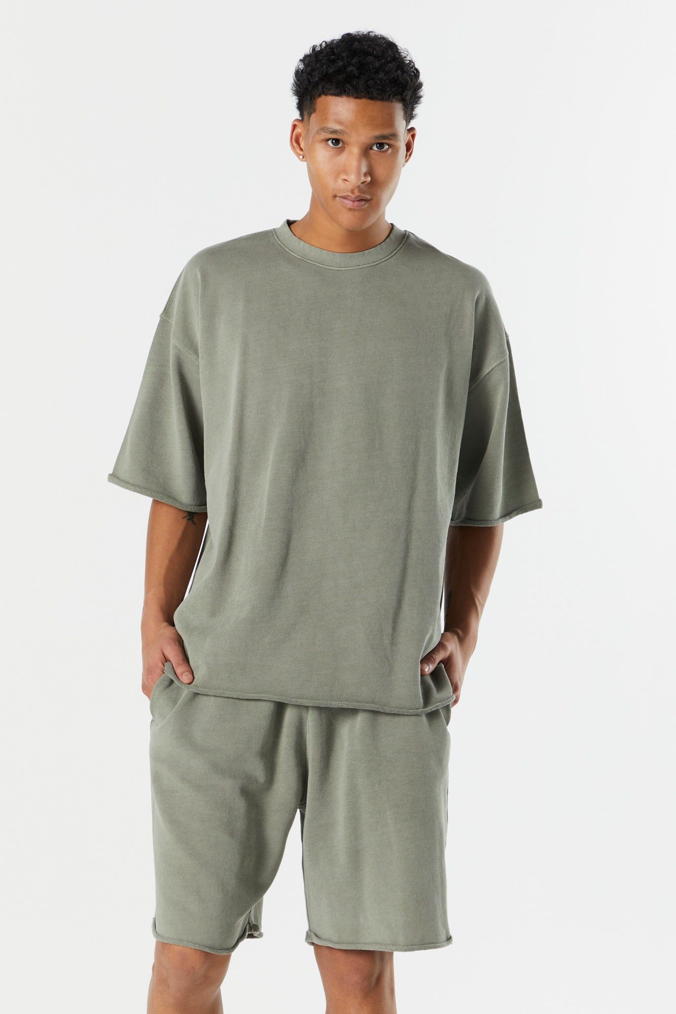 Relaxed Drawstring Short sold by Charlotte Russe