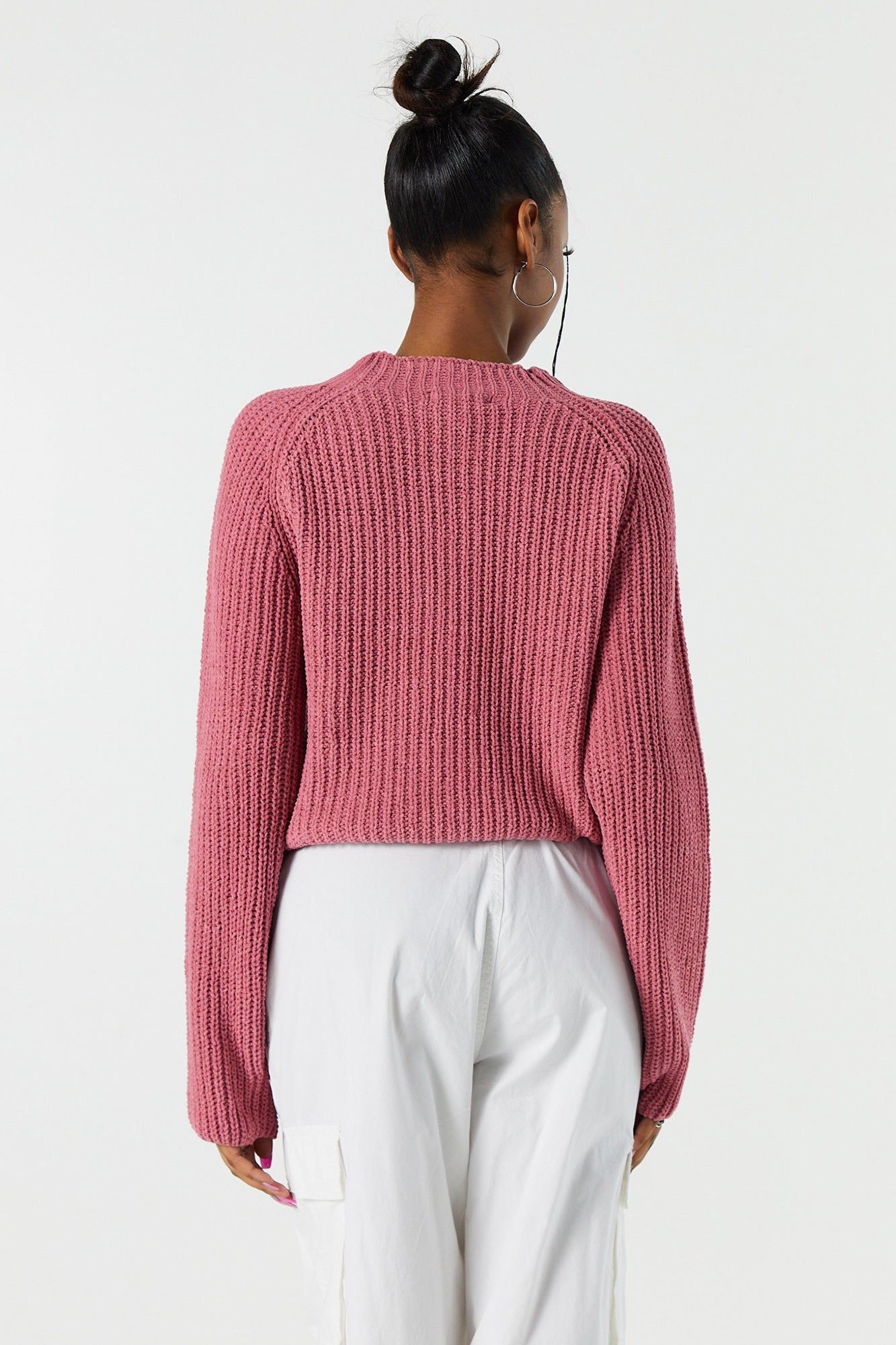 Knit Mock Neck Sweater sold by Charlotte Russe product image thumbnail 11