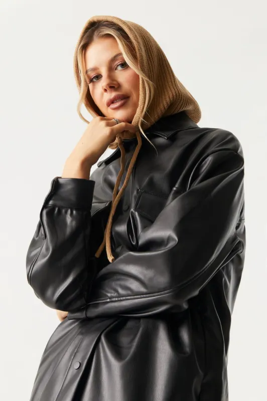 Ribbed Knit Drawstring Balaclava sold by Charlotte Russe