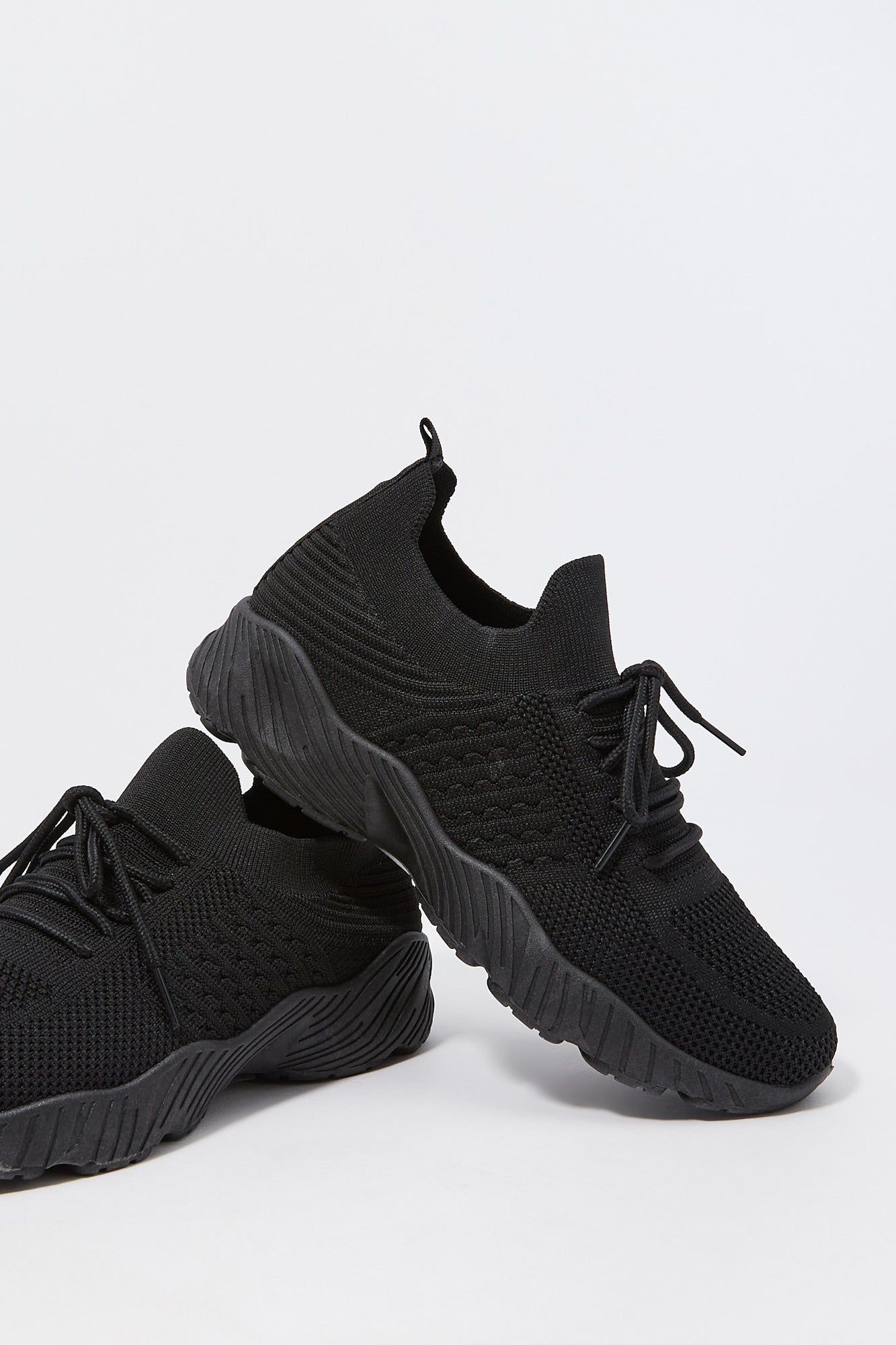 Knit Lace Up Sneaker sold by Charlotte Russe product image thumbnail 4