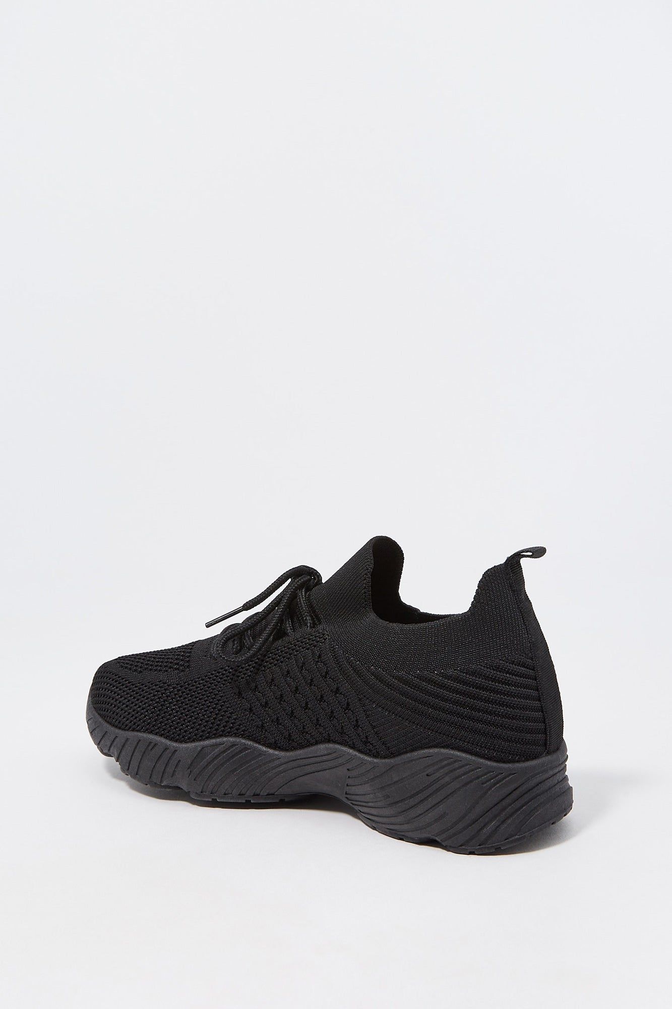 Knit Lace Up Sneaker sold by Charlotte Russe product image thumbnail 3