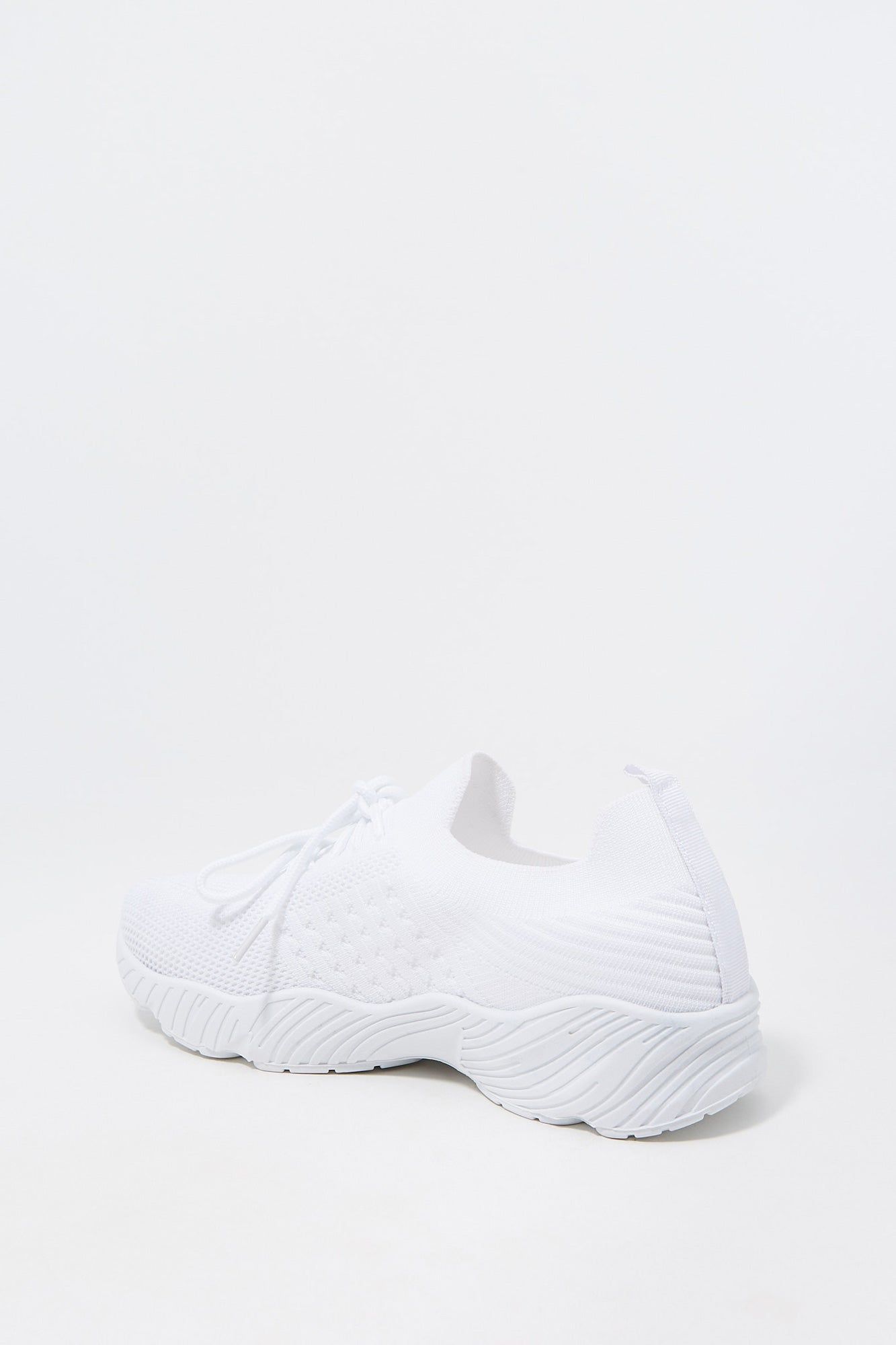 Knit Lace Up Sneaker sold by Charlotte Russe product image thumbnail 7