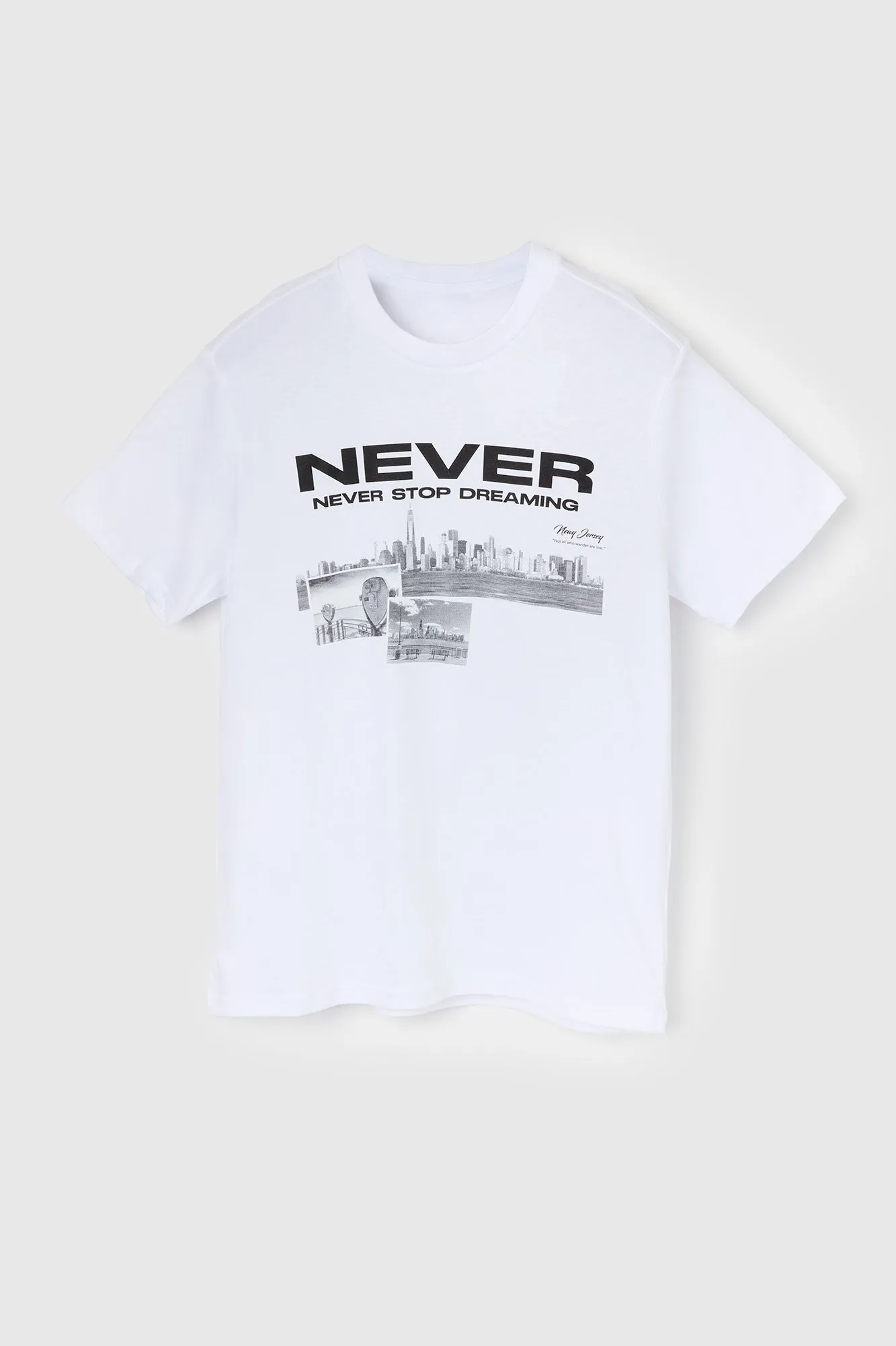 Never Stop Dreaming Graphic T-Shirt sold by Charlotte Russe product image thumbnail 4