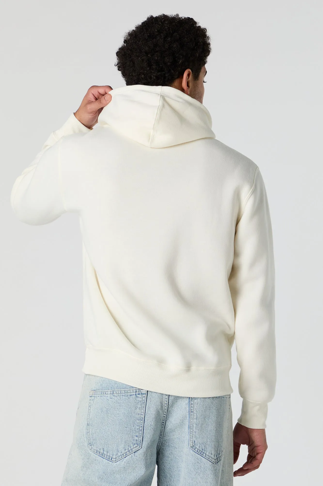 Happy Beast Graphic Fleece Hoodie sold by Charlotte Russe product image thumbnail 3