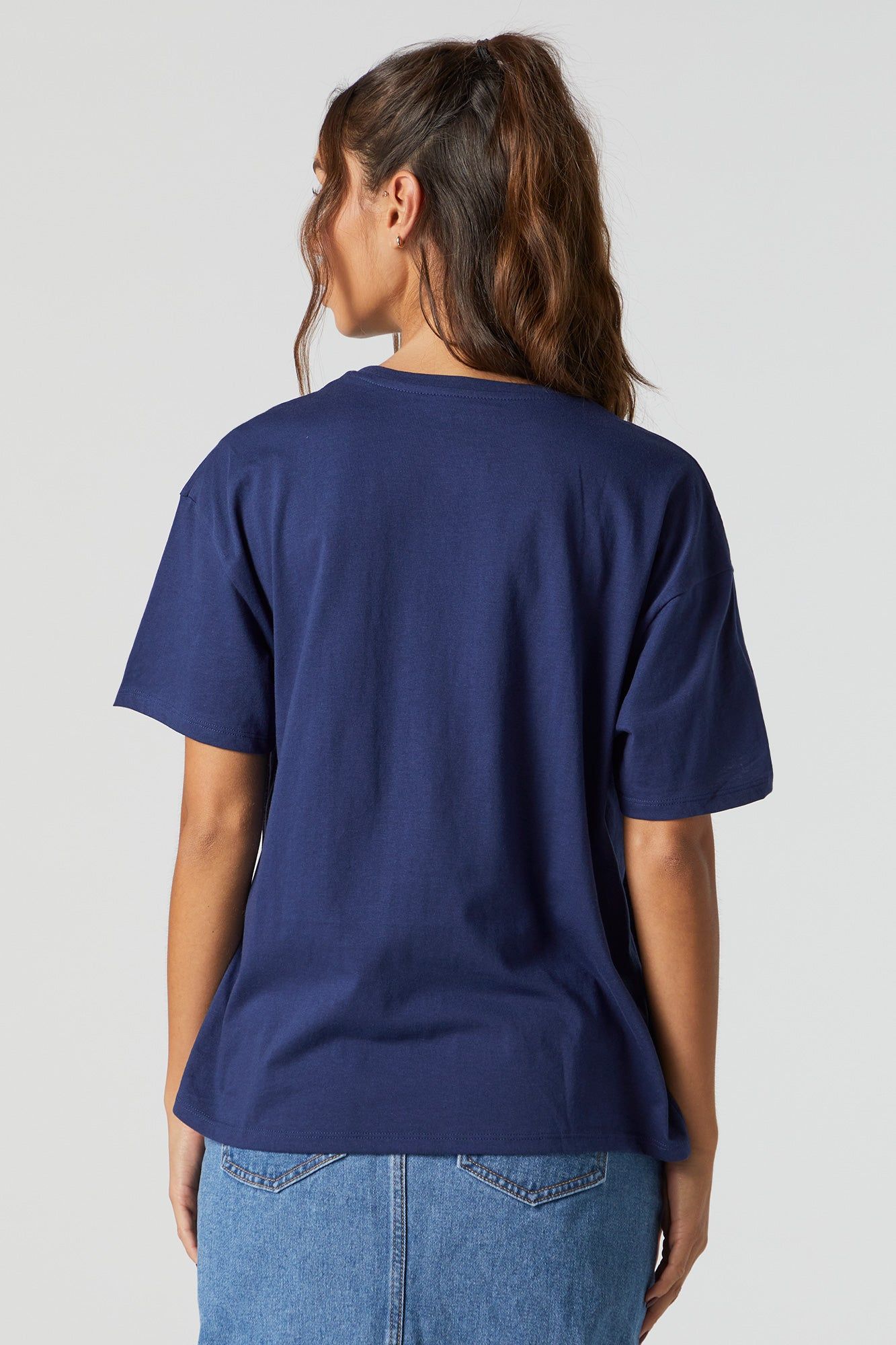 Peanuts Athletics Graphic Boyfriend T-Shirt sold by Charlotte Russe product image thumbnail 4