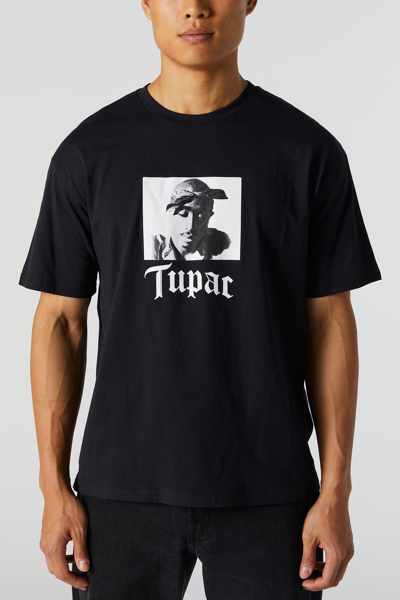 Tupac Graphic T-Shirt sold by Charlotte Russe product image thumbnail 4