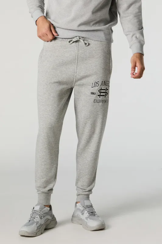 Chenille Embroidered Fleece Jogger sold by Charlotte Russe