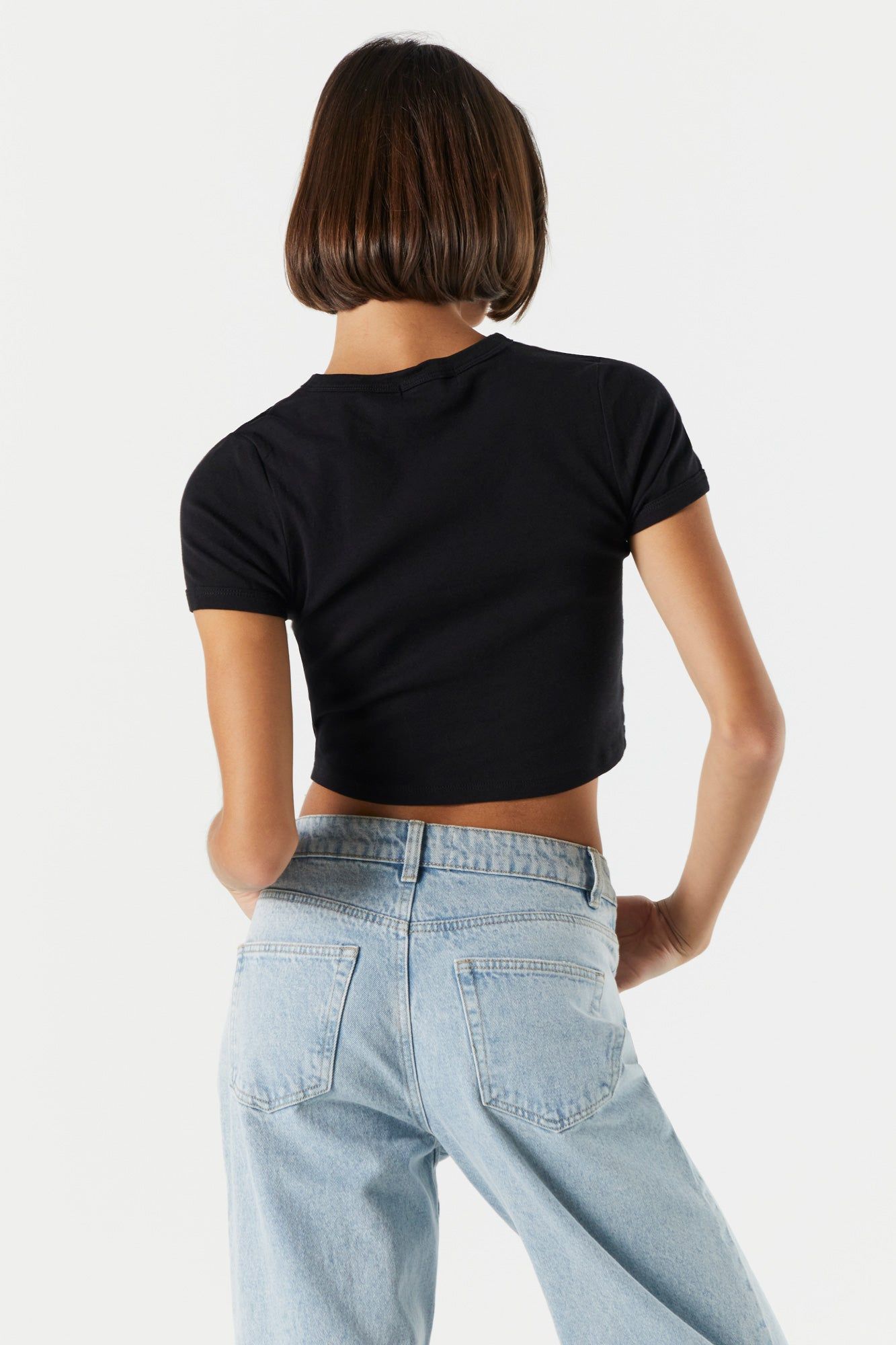 Brooklyn Graphic Baby Tee sold by Charlotte Russe product image thumbnail 2