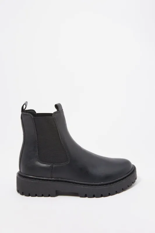 High Ankle Chelsea Boot sold by Charlotte Russe