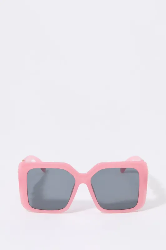 Oversized Square Sunglasses sold by Charlotte Russe