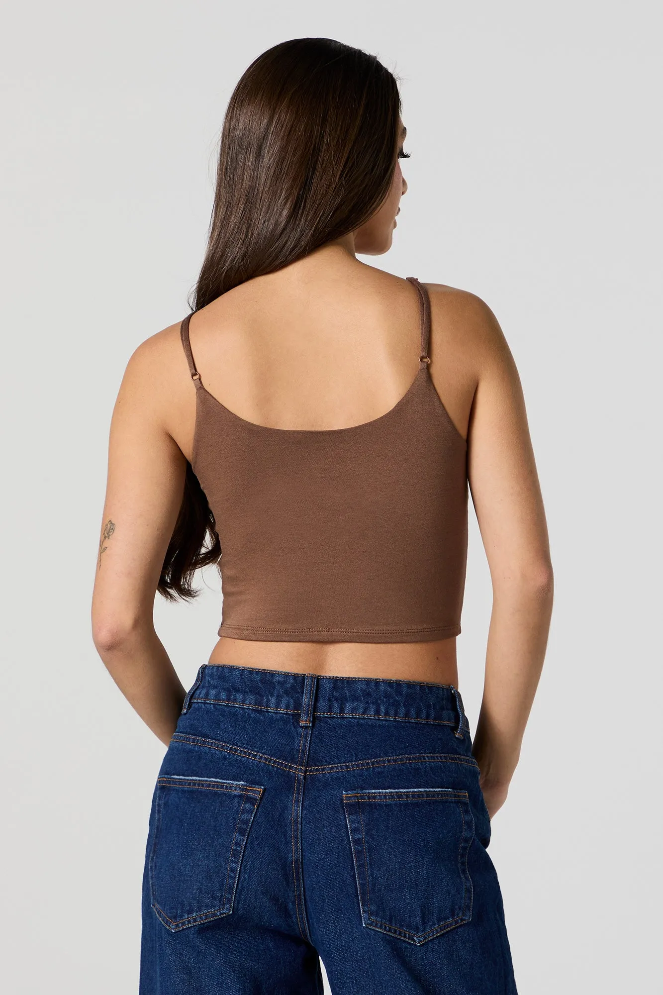 Scoop Neck Tank sold by Charlotte Russe product image thumbnail 2