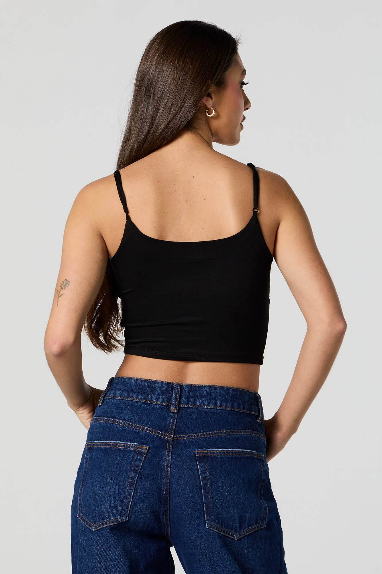 Scoop Neck Tank sold by Charlotte Russe product image thumbnail 5