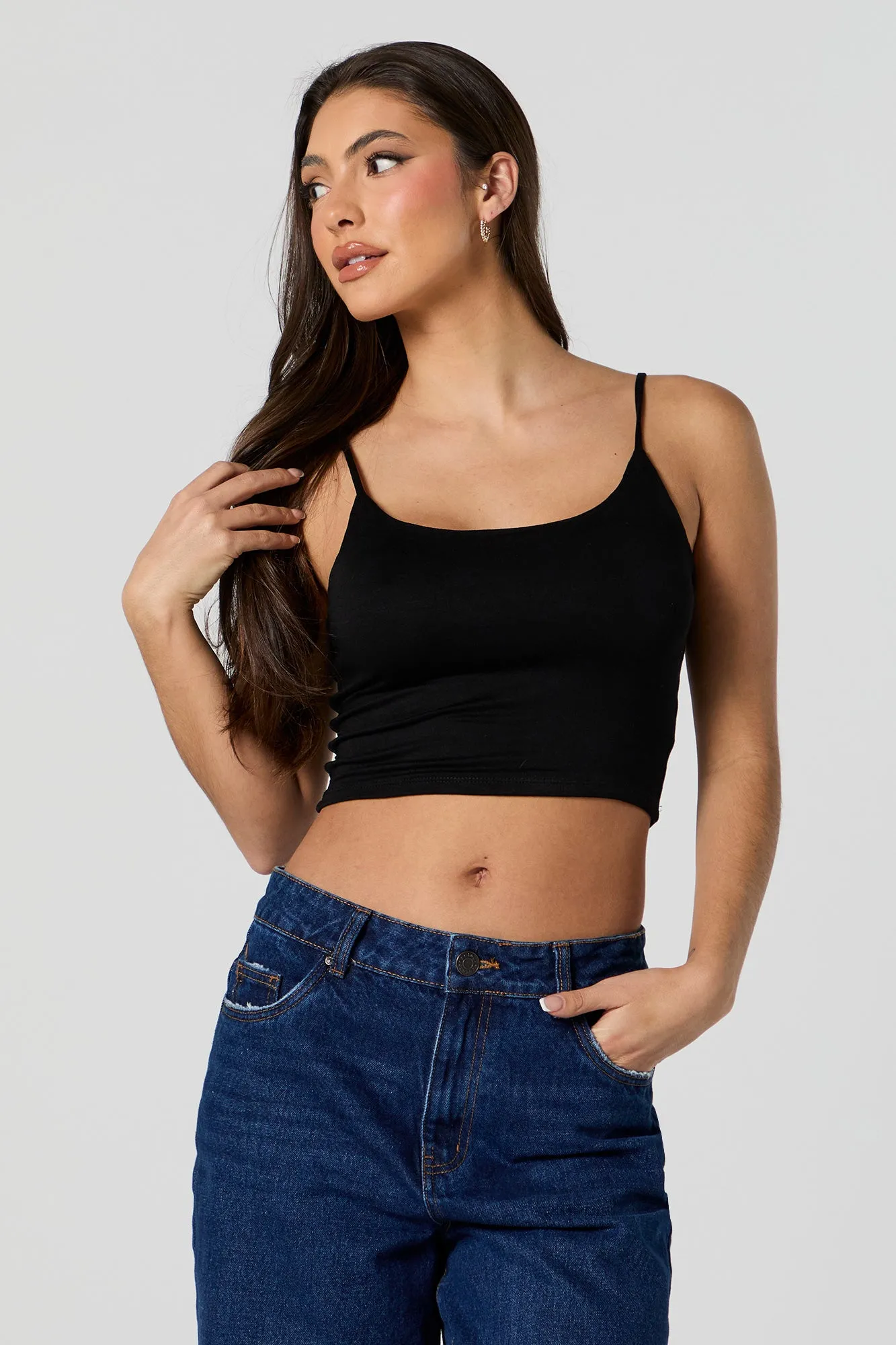 Scoop Neck Tank sold by Charlotte Russe product image thumbnail 4