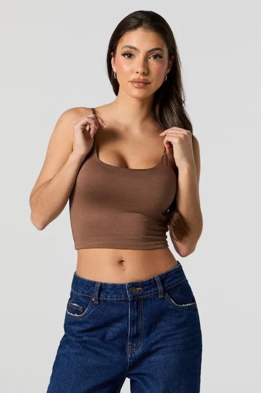 Scoop Neck Tank sold by Charlotte Russe