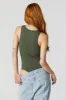 Seamless Ribbed Sleeveless Bodysuit sold by Charlotte Russe