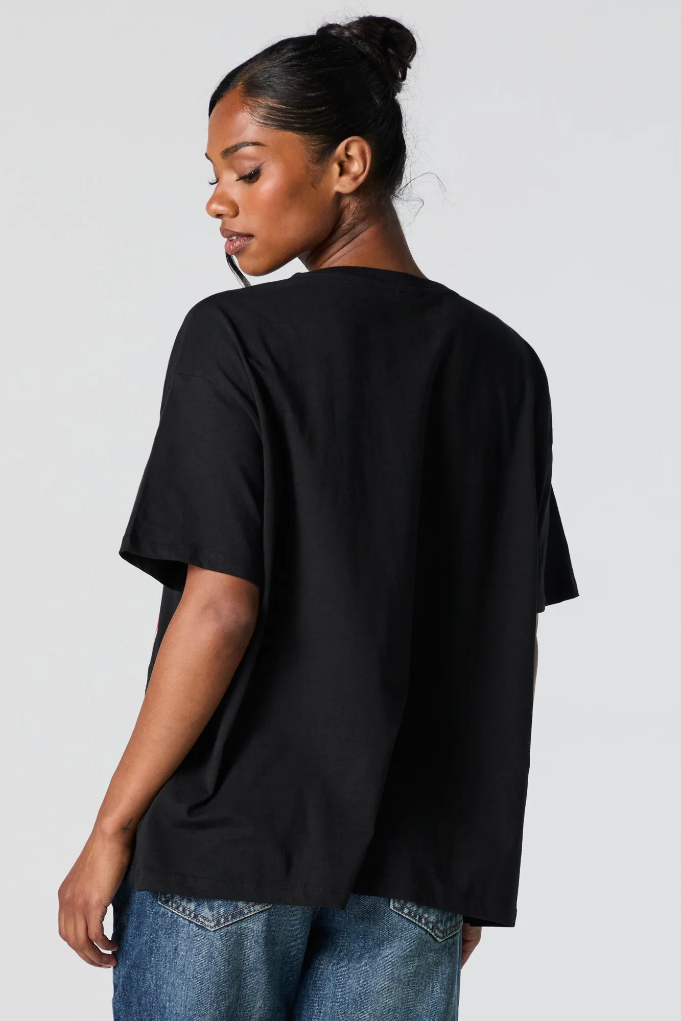 Mickey Mouse Graphic Boyfriend T-Shirt sold by Charlotte Russe product image thumbnail 3