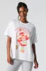 Strawberry Shortcake Graphic Boyfriend T-Shirt sold by Charlotte Russe
