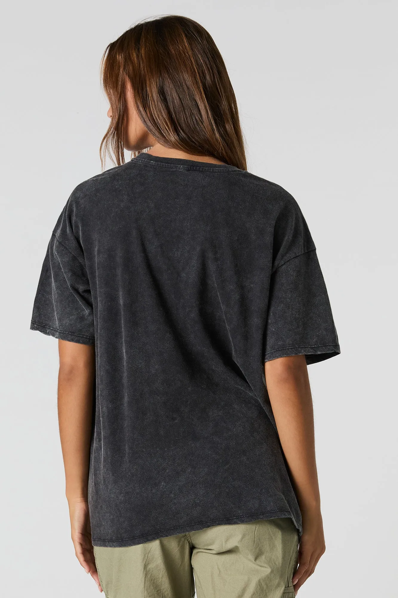 The Nightmare Before Christmas Graphic Washed Boyfriend T-Shirt sold by Charlotte Russe product image thumbnail 3