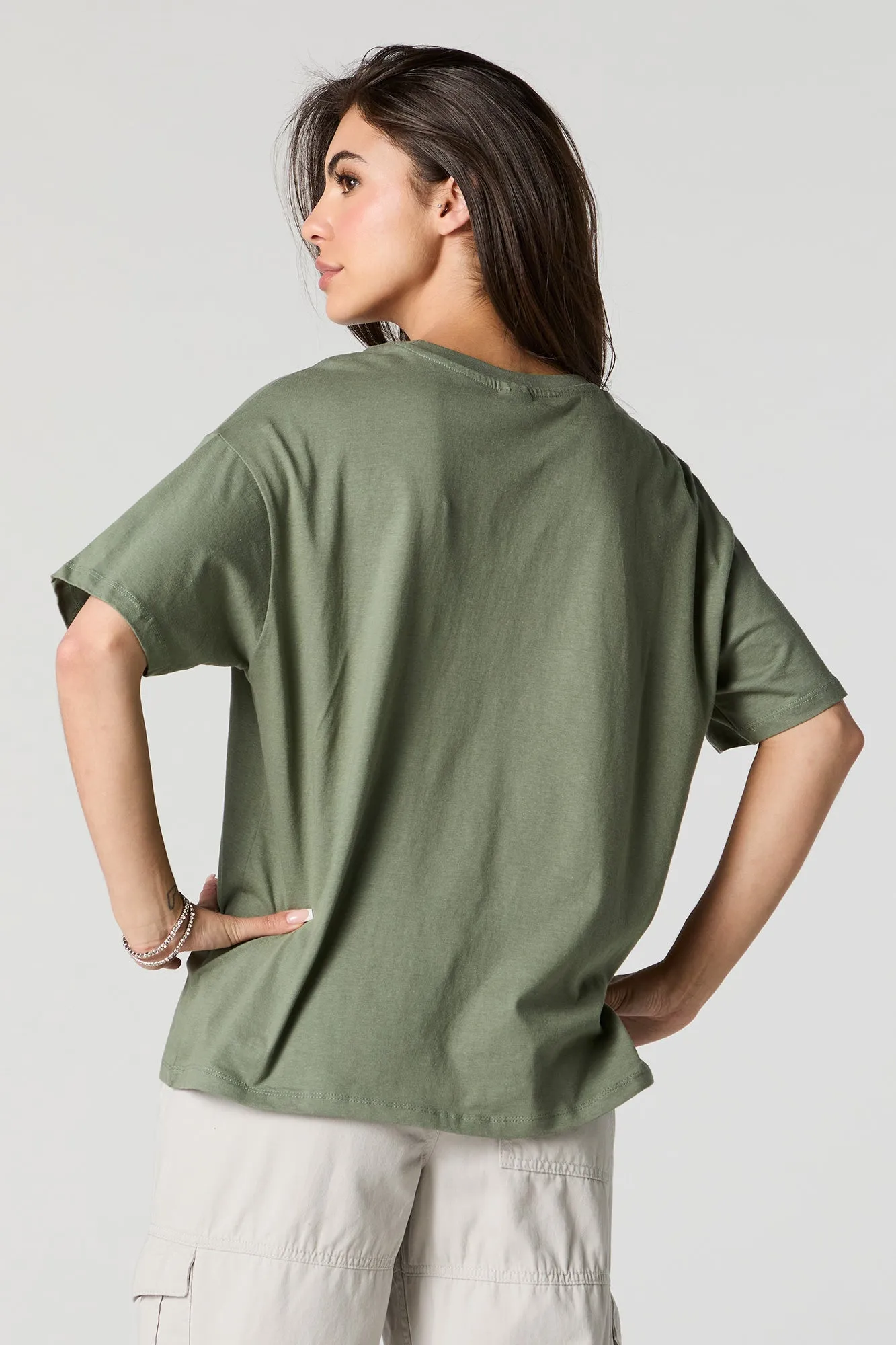 Pooh's House of Hunny Graphic Boyfriend T-Shirt sold by Charlotte Russe product image thumbnail 4