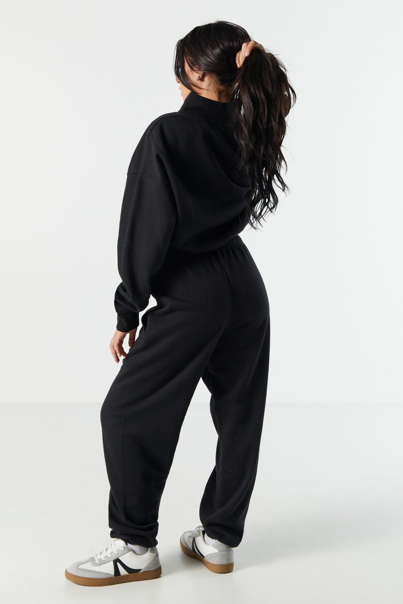 Fleece Boyfriend Jogger sold by Charlotte Russe product image thumbnail 5