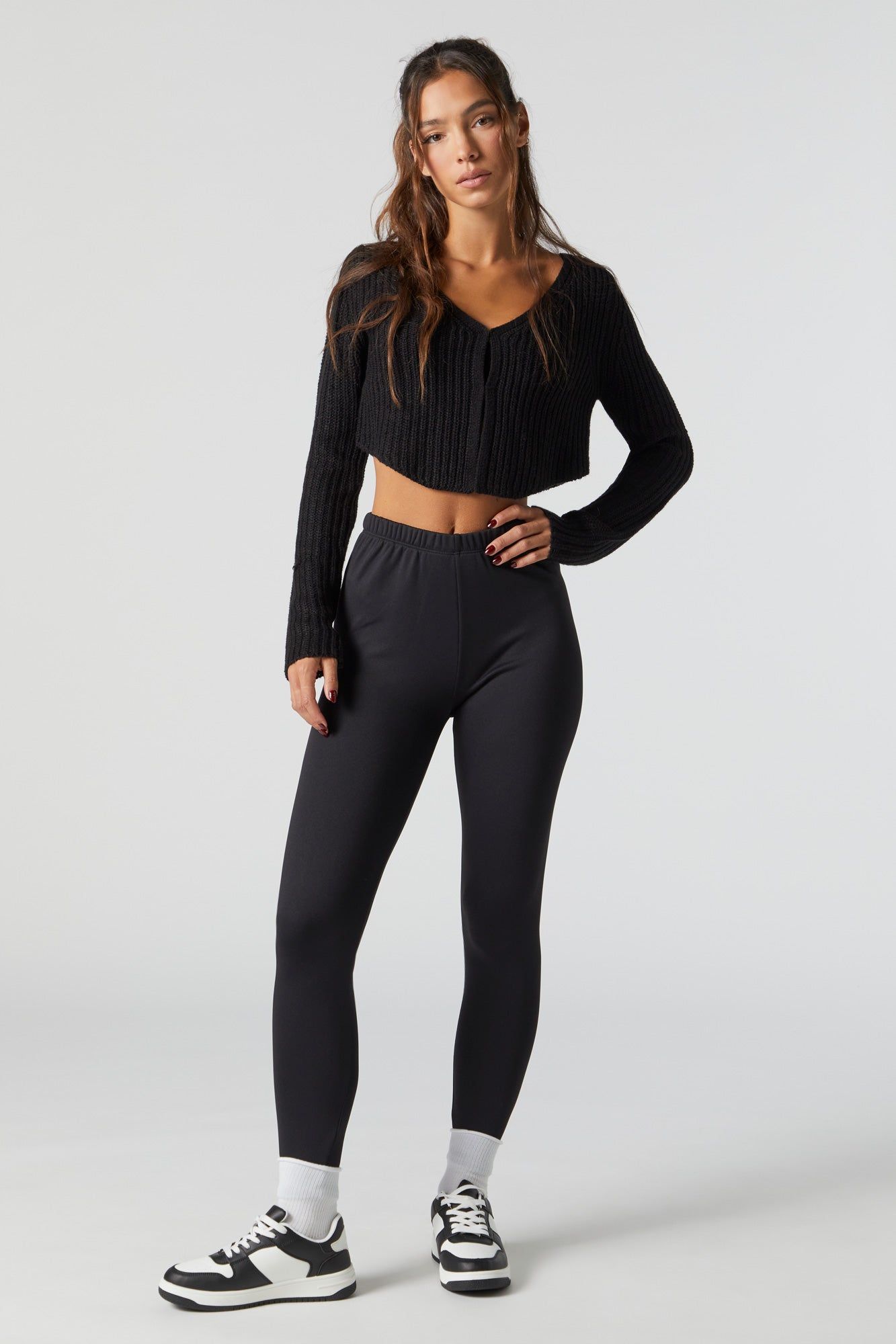 Faux Fur Lined Legging sold by Charlotte Russe