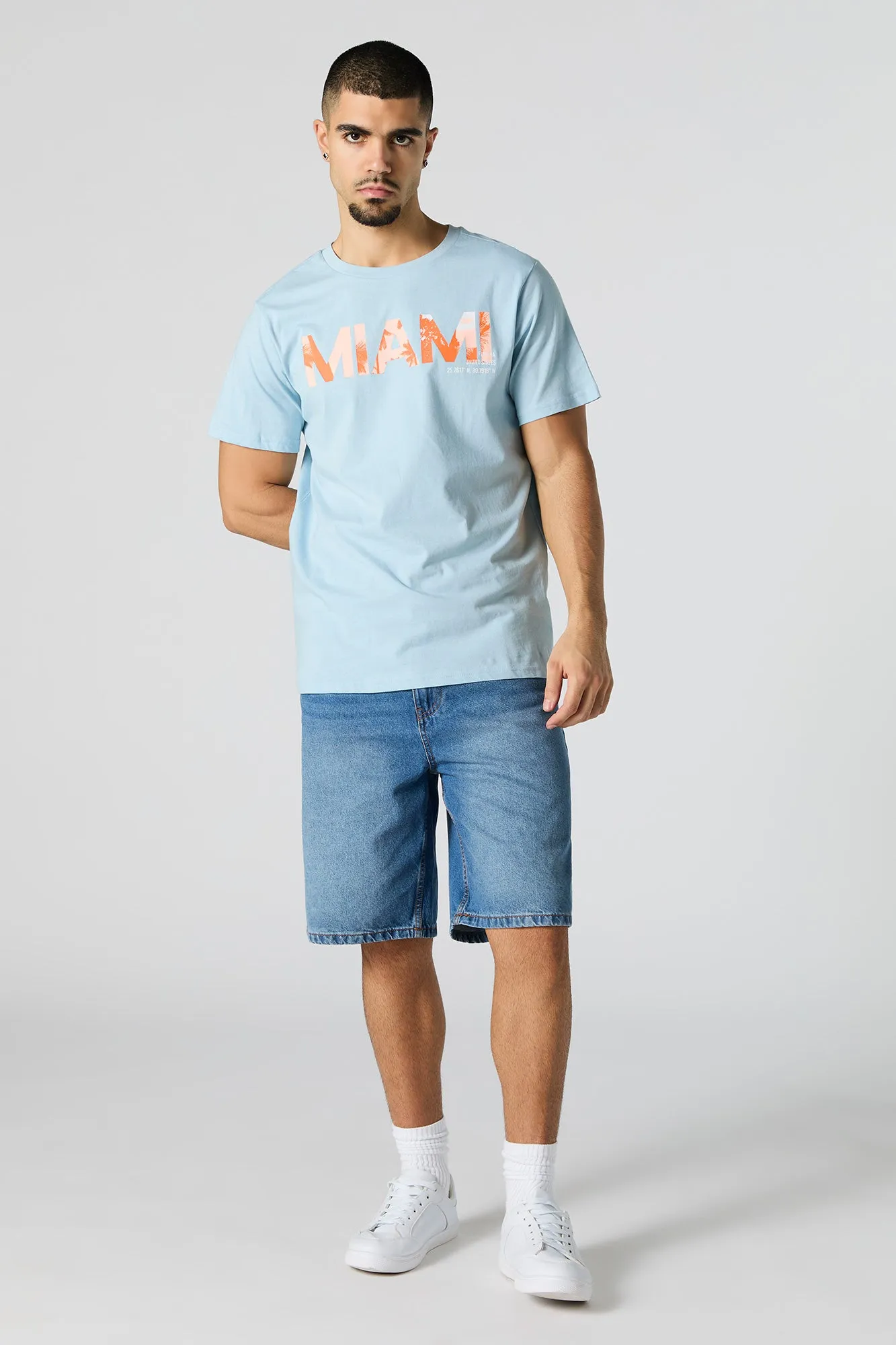 Miami Graphic T-Shirt sold by Charlotte Russe product image thumbnail 3