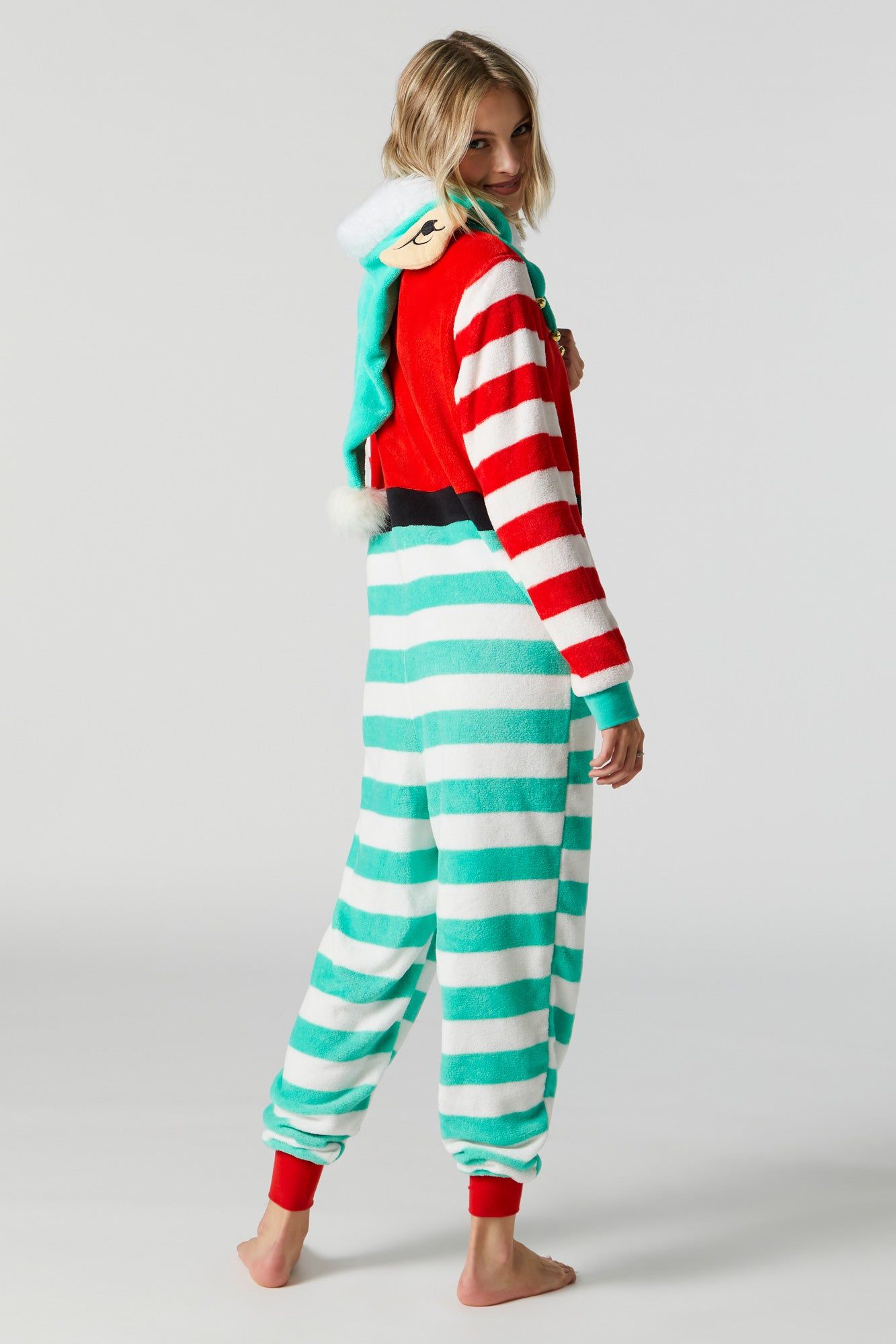 Plush 3D Elf Onesie sold by Charlotte Russe product image thumbnail 3