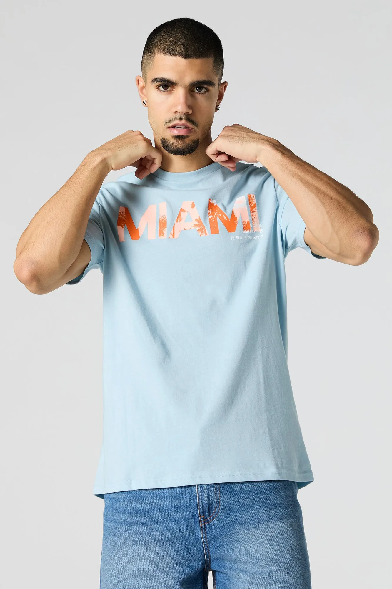 Miami Graphic T-Shirt sold by Charlotte Russe