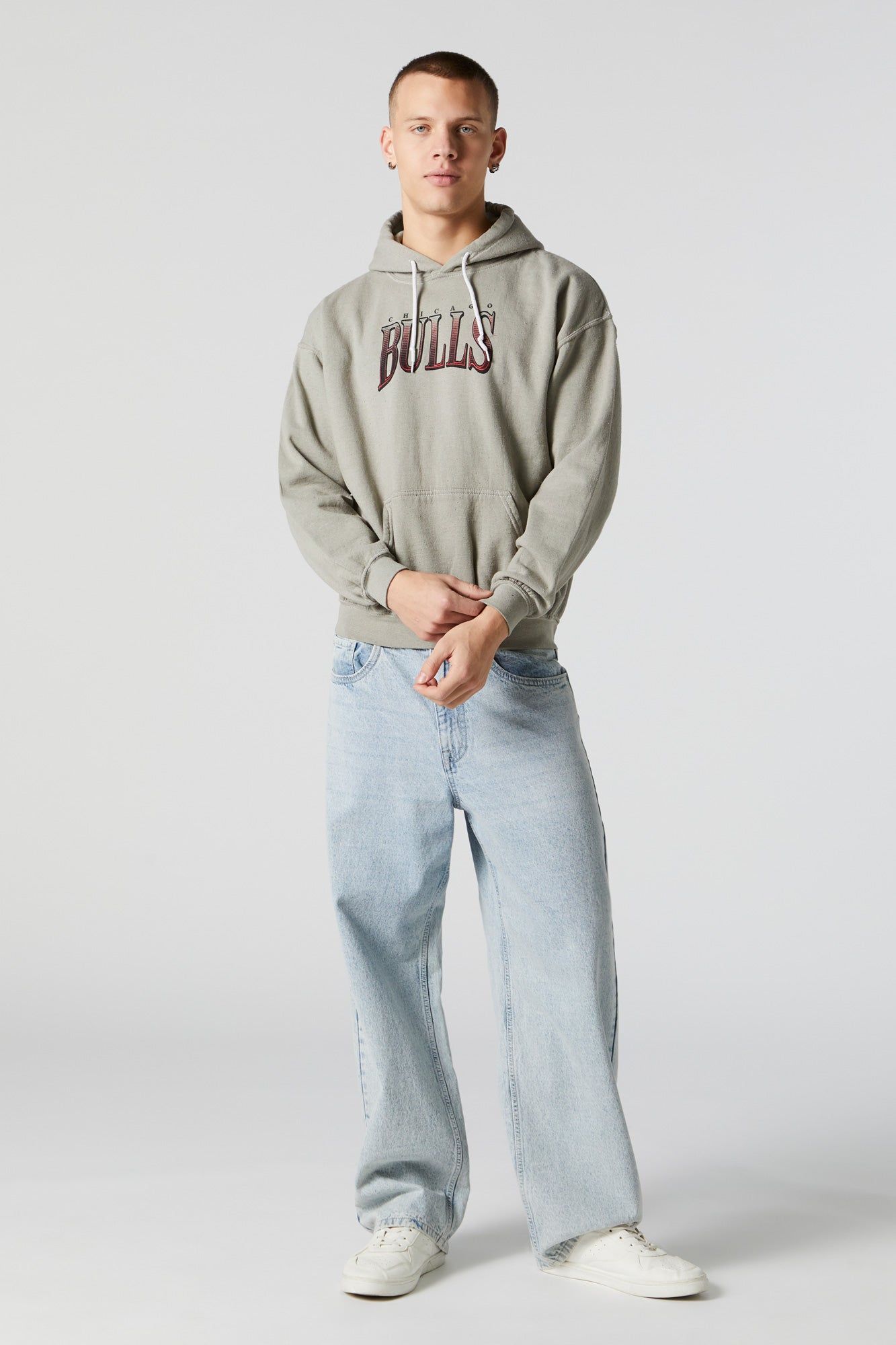 Chicago Bulls Graphic Hoodie sold by Charlotte Russe product image thumbnail 3