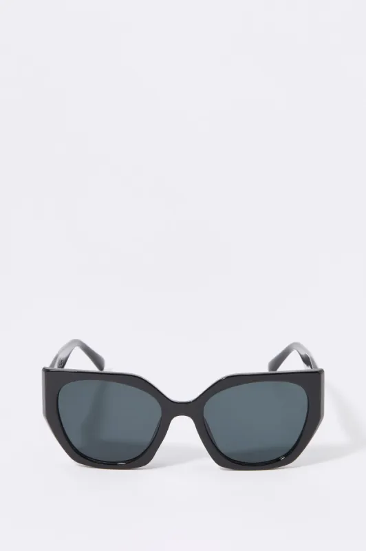 Geo Cat Eye Sunglasses sold by Charlotte Russe