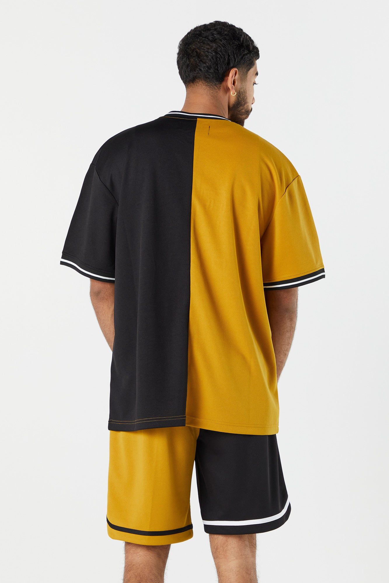 23 Graphic Colourblock Baseball Jersey sold by Charlotte Russe product image thumbnail 2