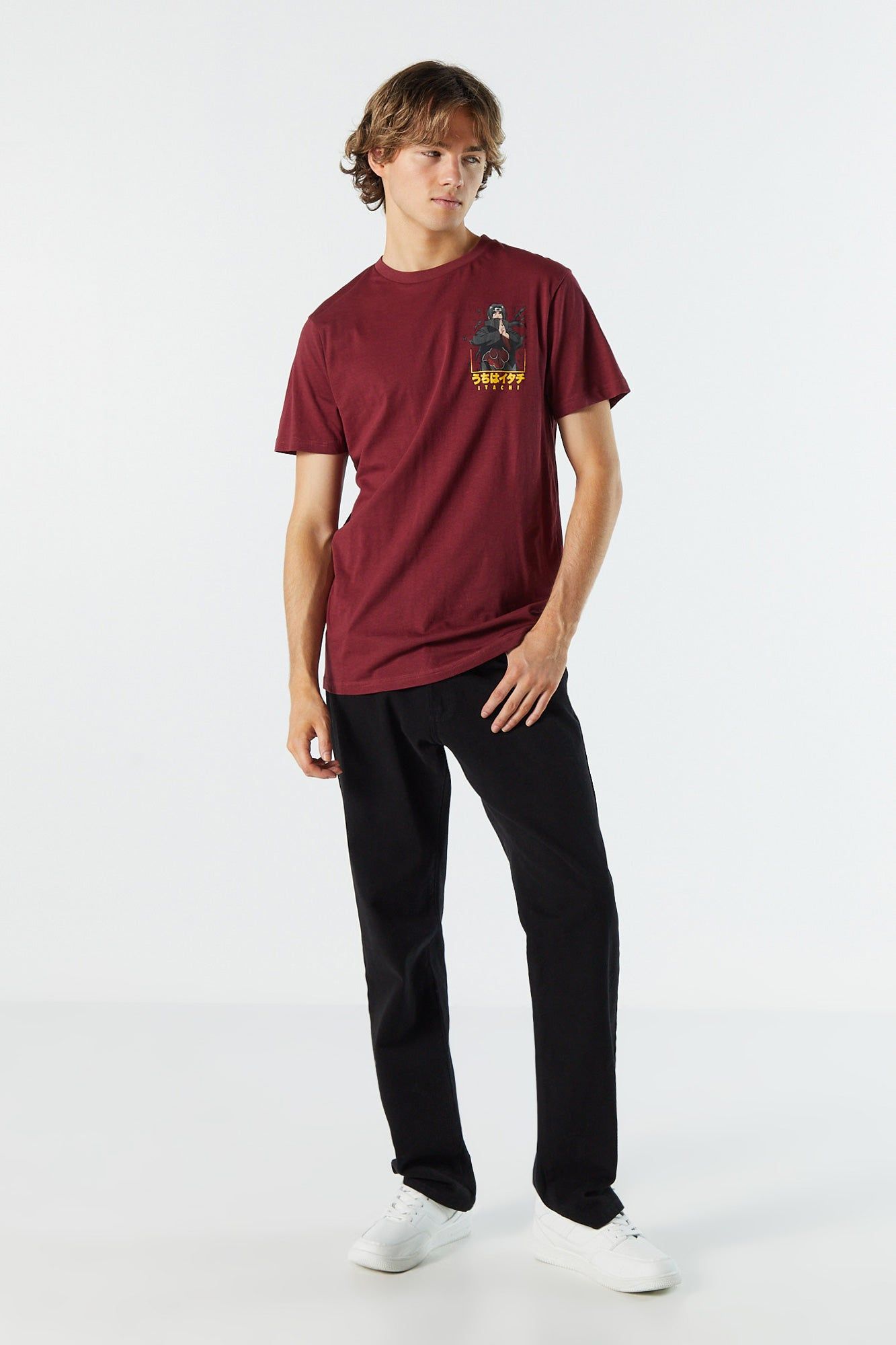 Itachi Uchiha Graphic T-Shirt sold by Charlotte Russe product image thumbnail 3