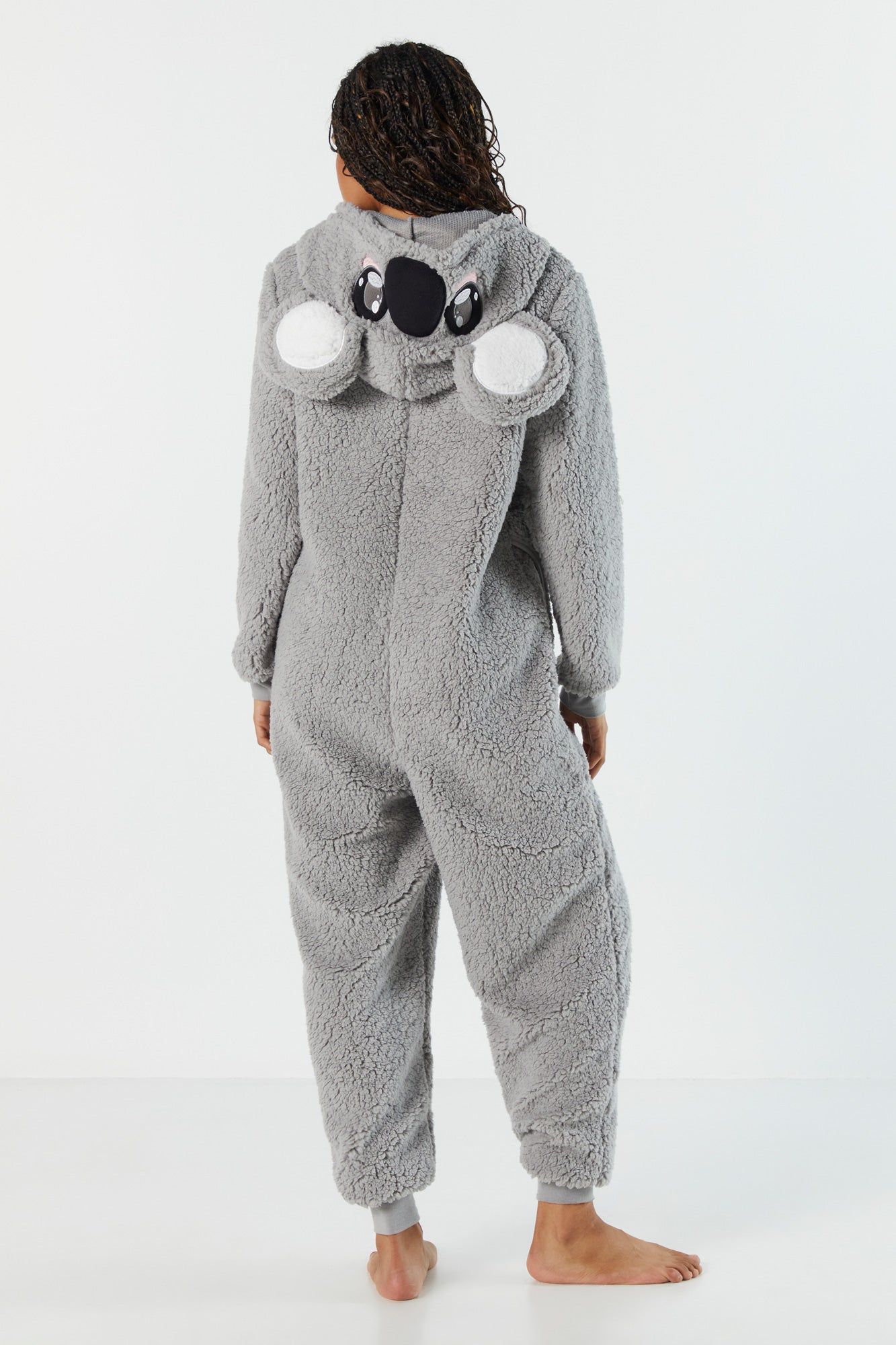 Plush 3D Koala Onesie sold by Charlotte Russe product image thumbnail 3