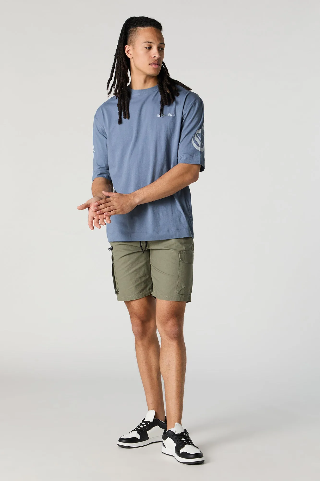 Relaxed Graphic T-Shirt sold by Charlotte Russe product image thumbnail 4